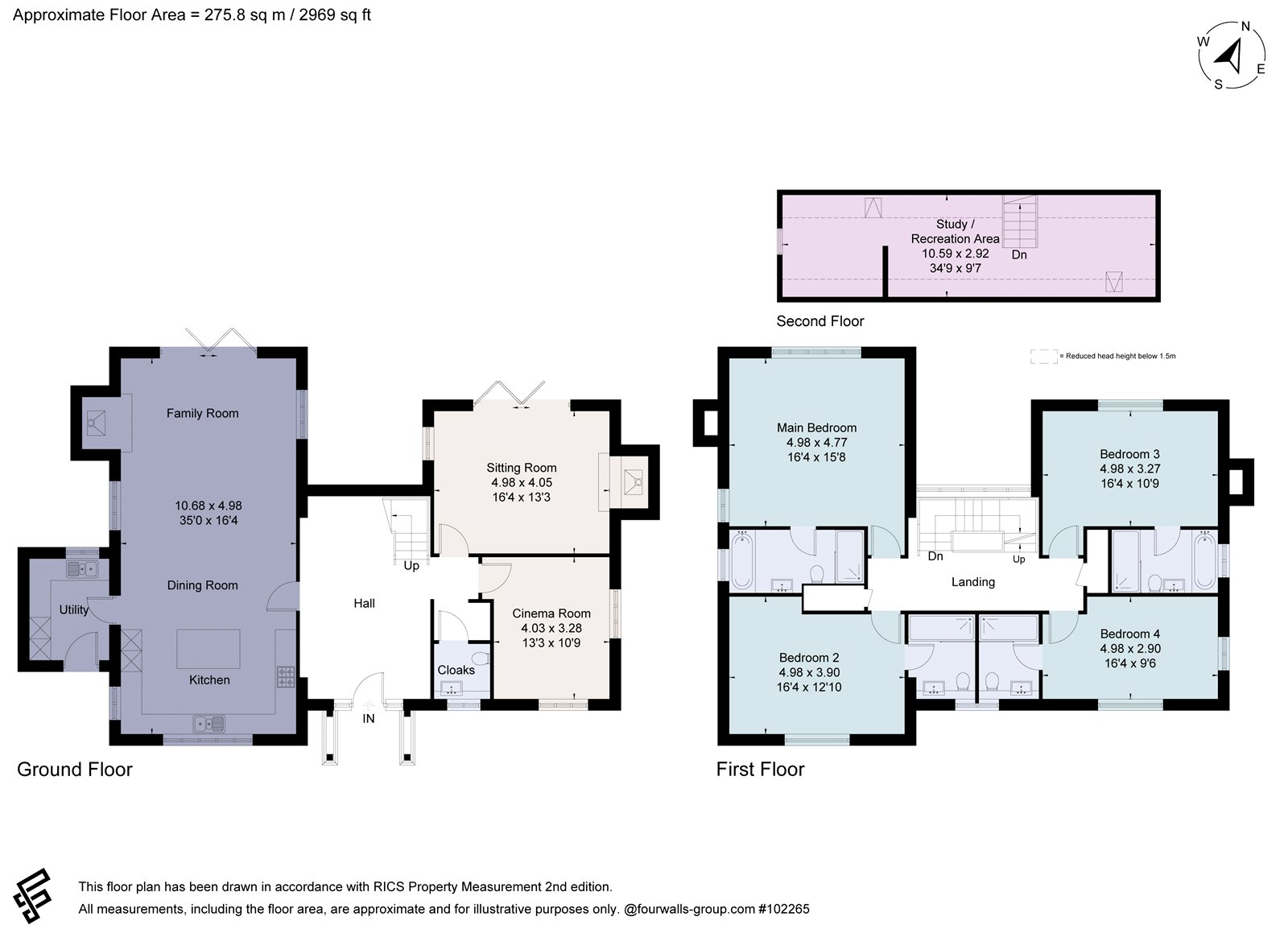 Ashwood House,, Brook View, Pershore floorplan