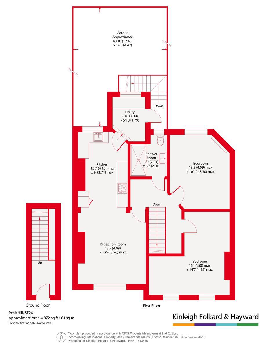 34, Peak Hill, London floorplan