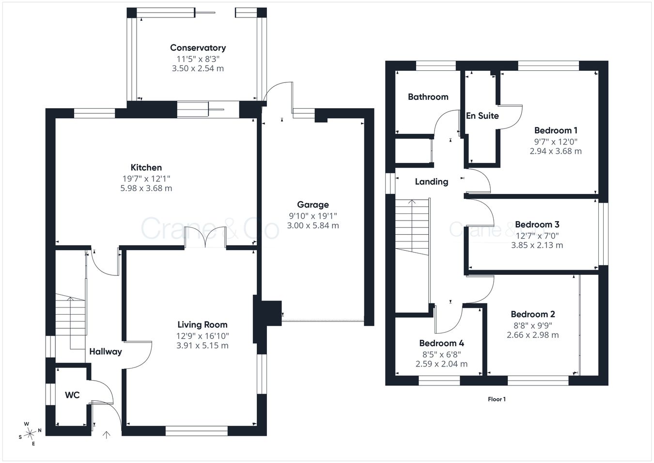 3, Gilbert Way, Hailsham floorplan
