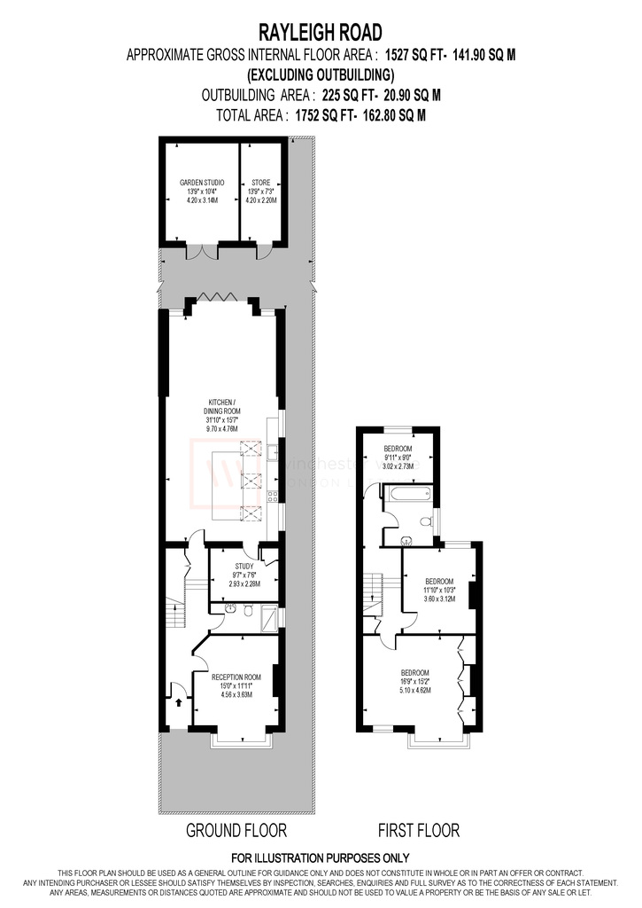 24, Rayleigh Road, London floorplan