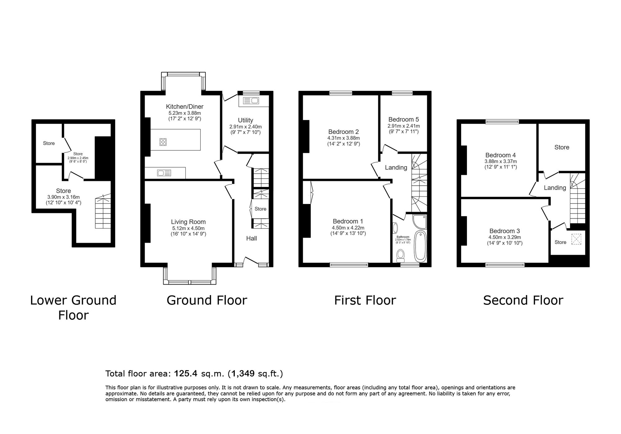 25 Norfolk Gardens, Leeds floorplan