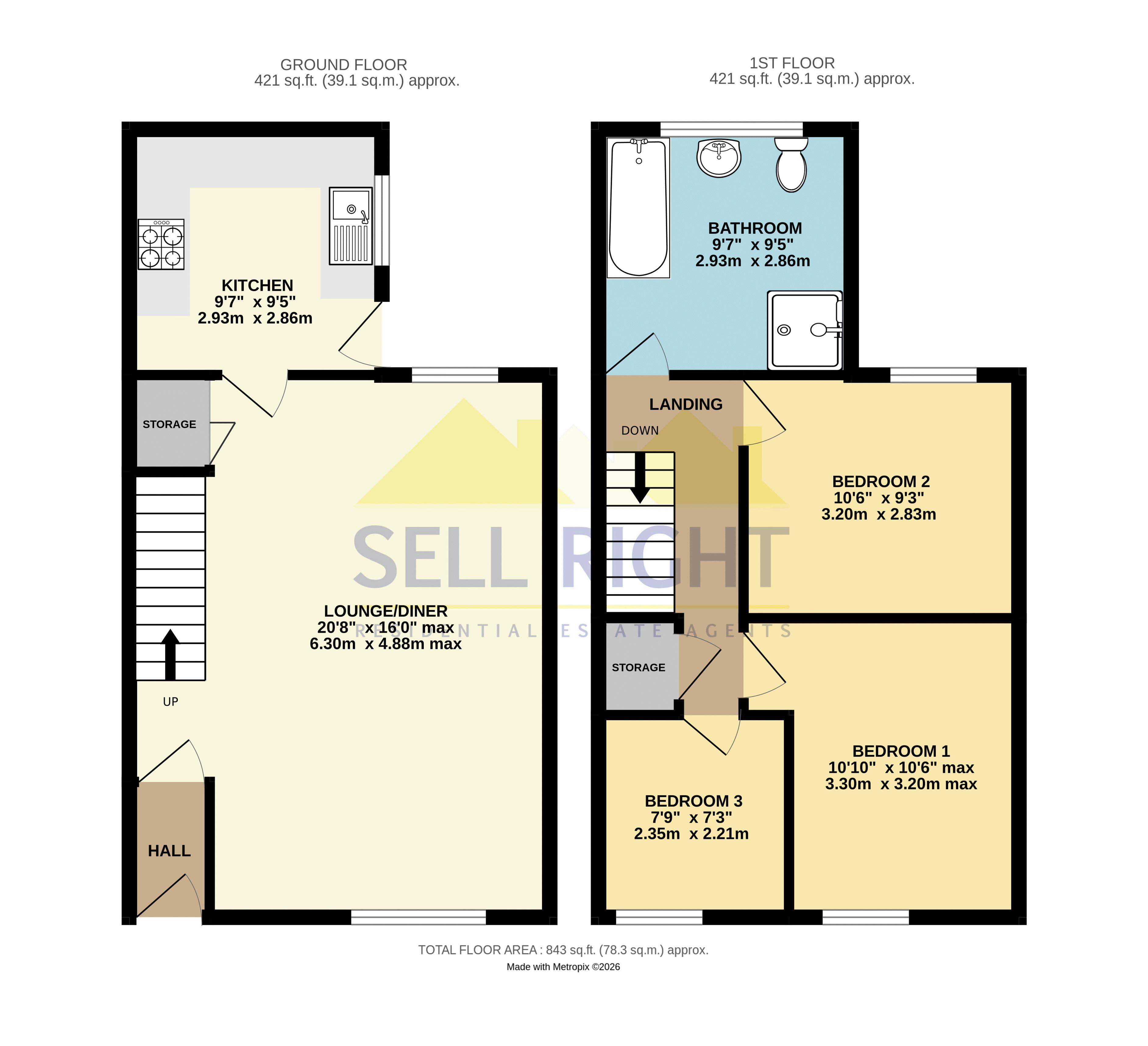 5, Llwynmadoc Street, Pontypridd floorplan