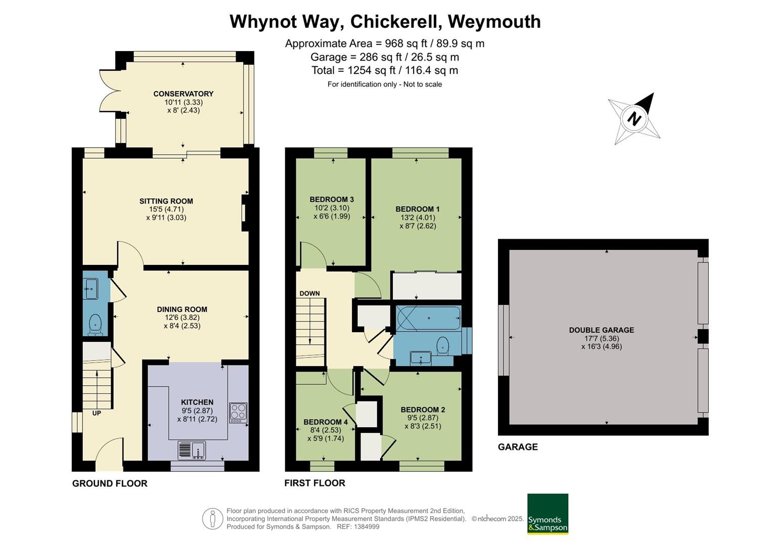 5, Whynot Way, Weymouth floorplan