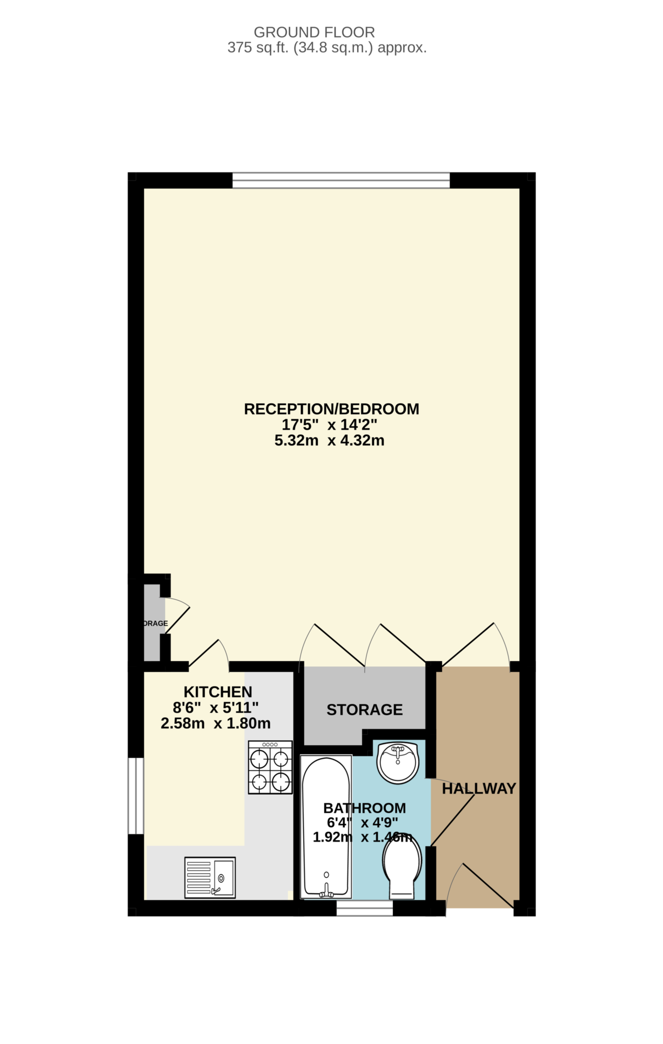 17, Concord House, New Malden floorplan