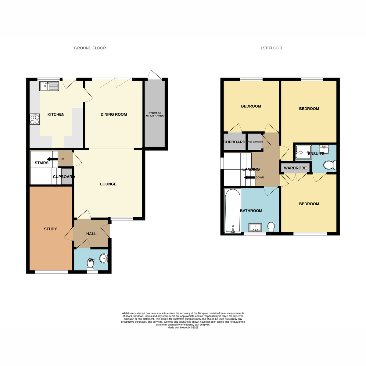 16, Coed-y-cadno, Bridgend floorplan