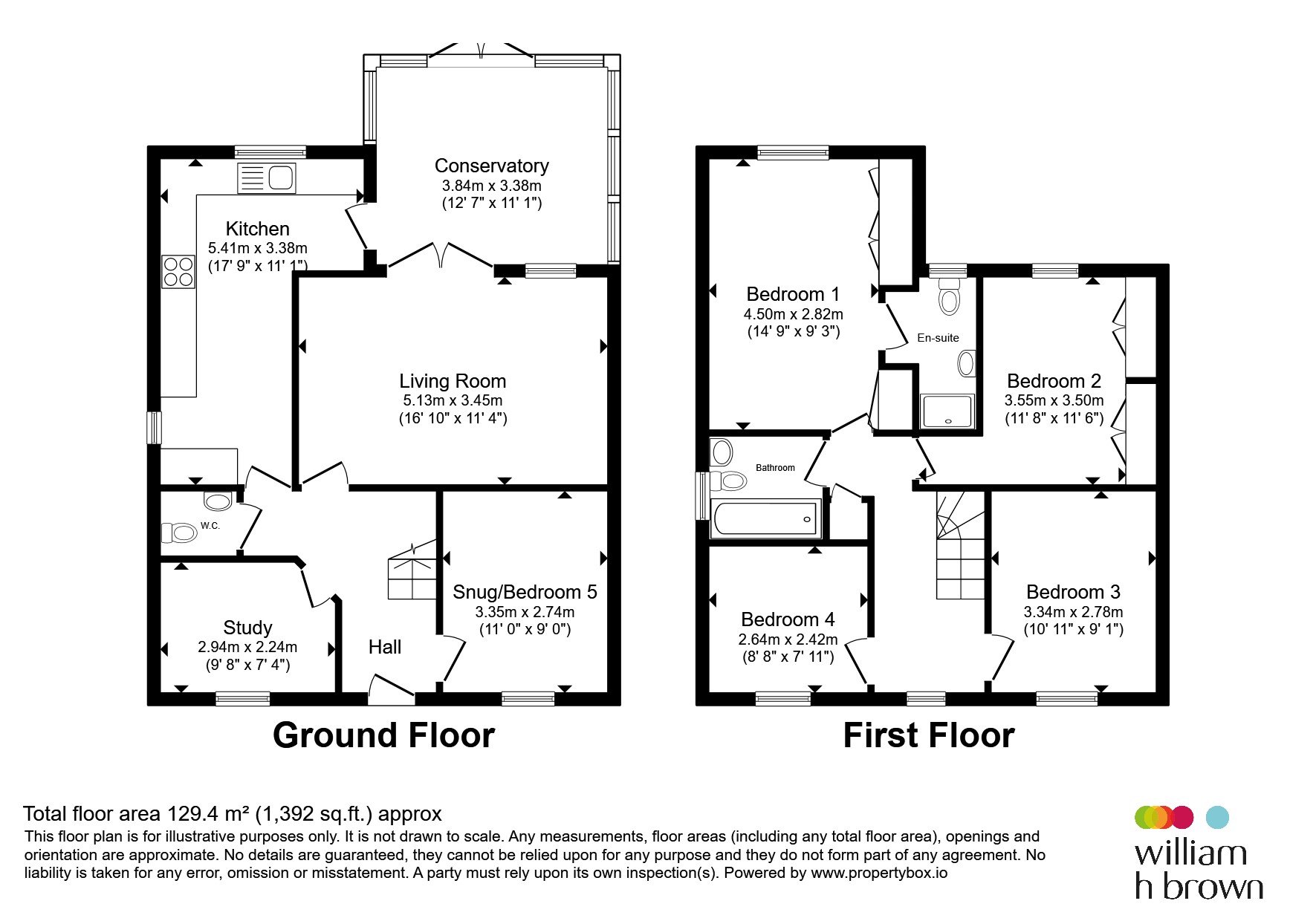 55, Springfield Road, Rushden floorplan