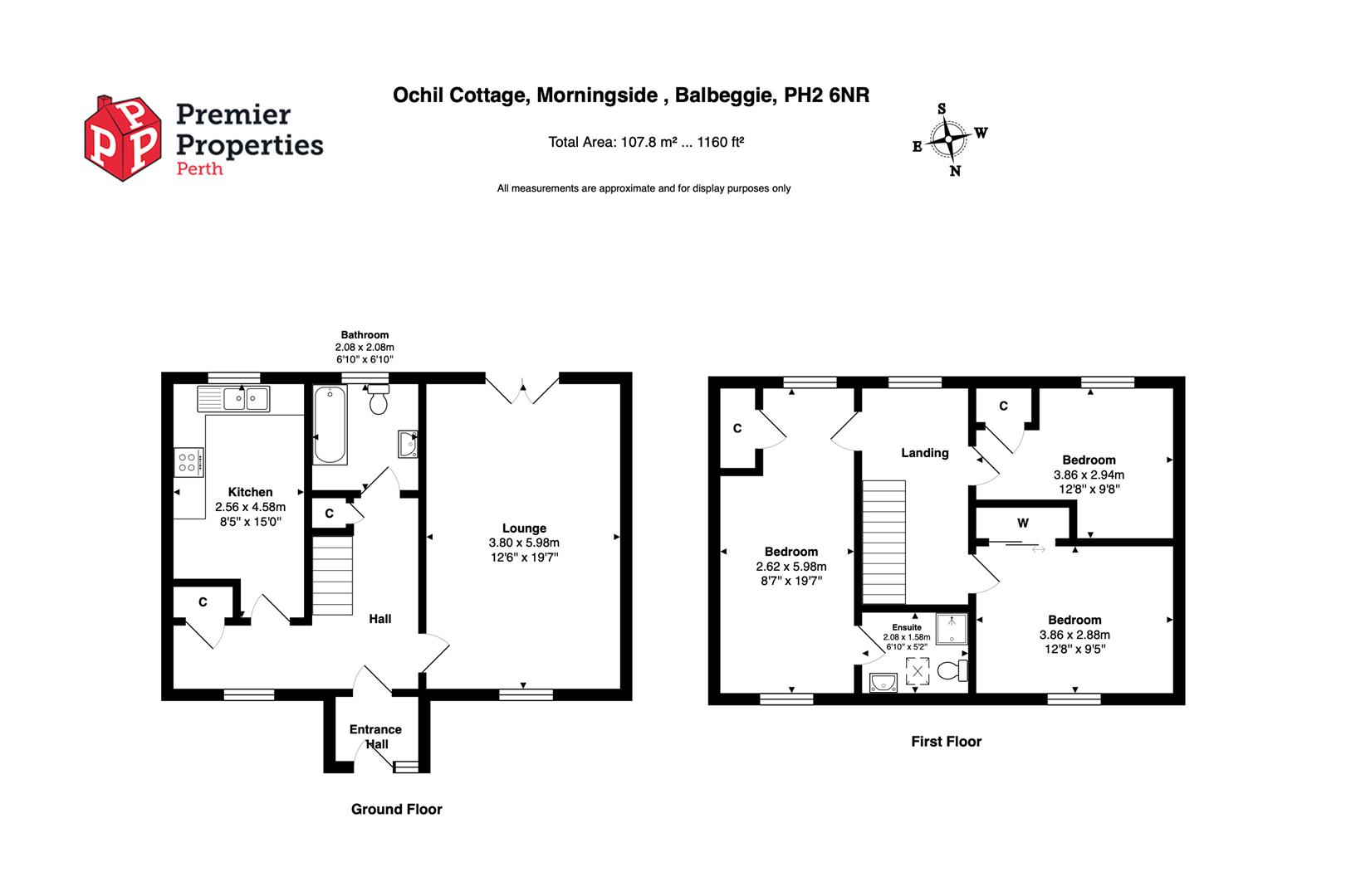 ., Ochil Cottage, Perth floorplan