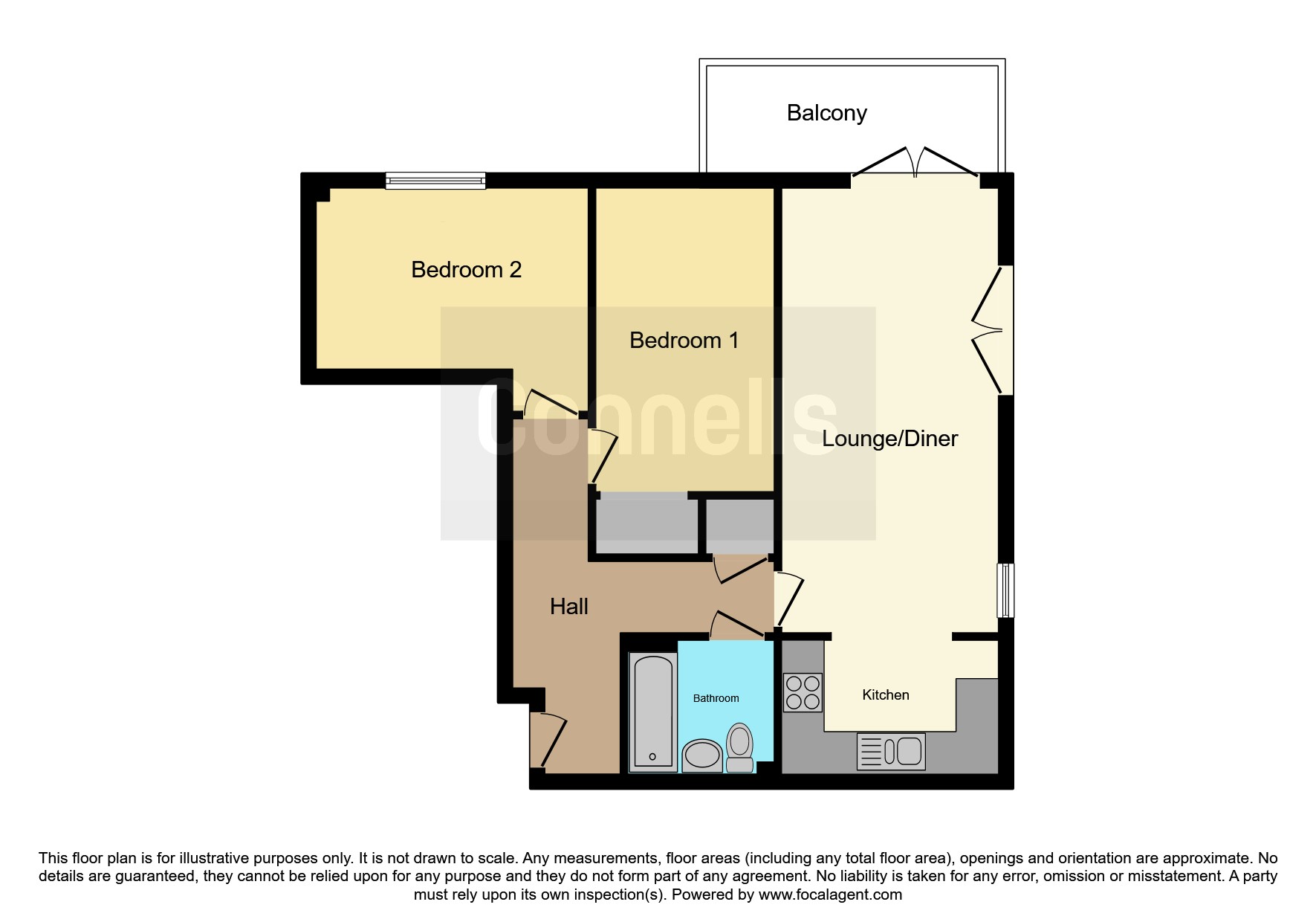 1, Ryeland Way, Ashford floorplan