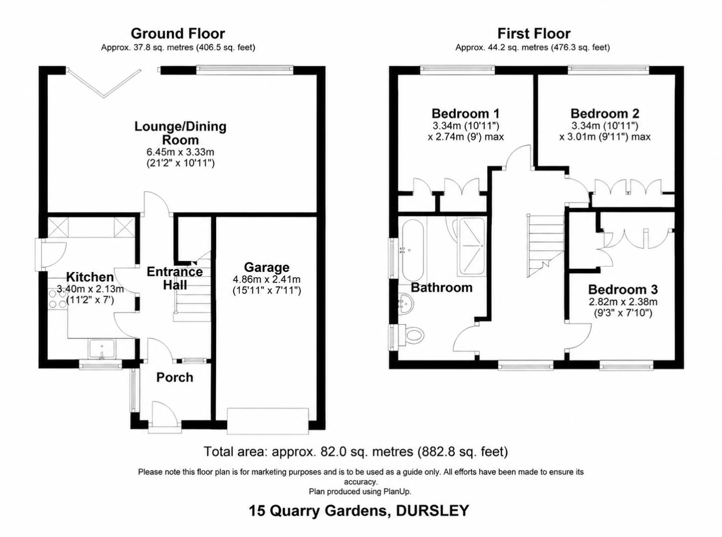 Quarry Gardens, Dursley floorplan