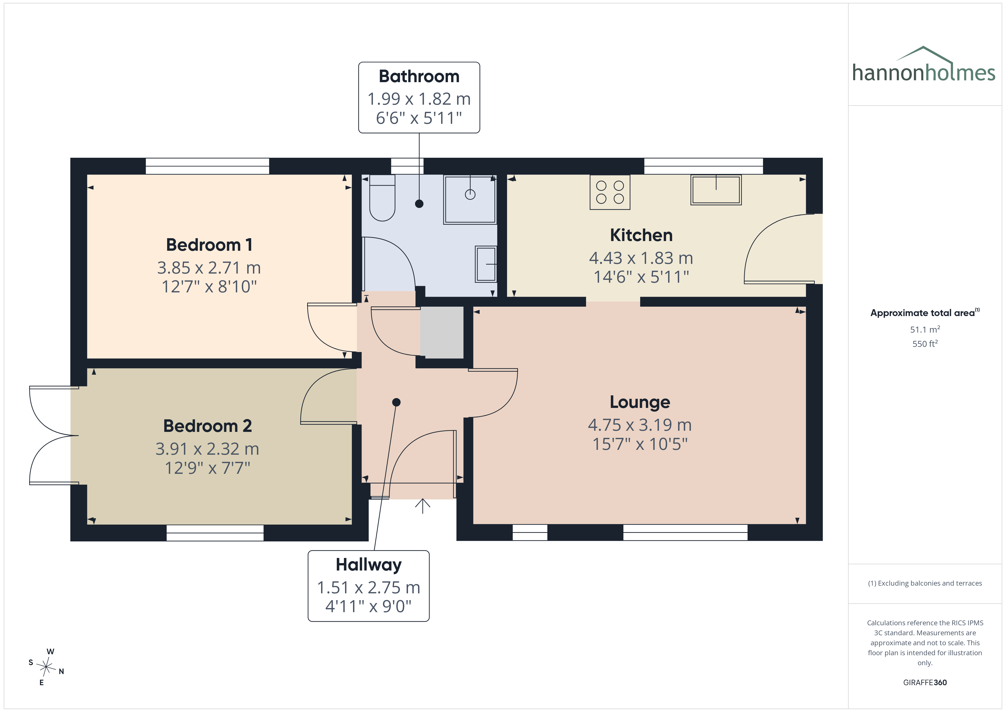Weavers Green, Bolton floorplan