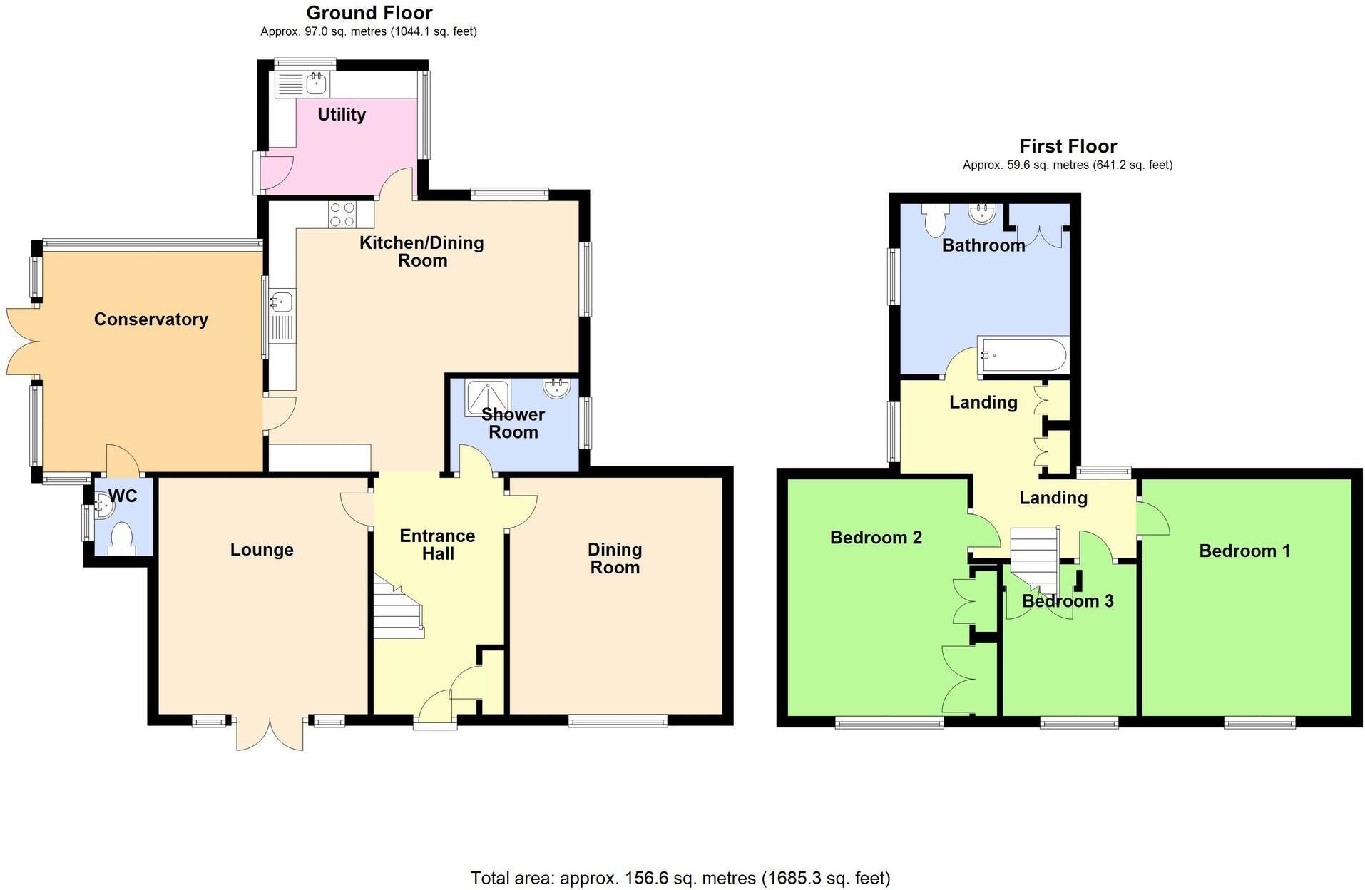 The Farm House, Watery Lane, Boston floorplan