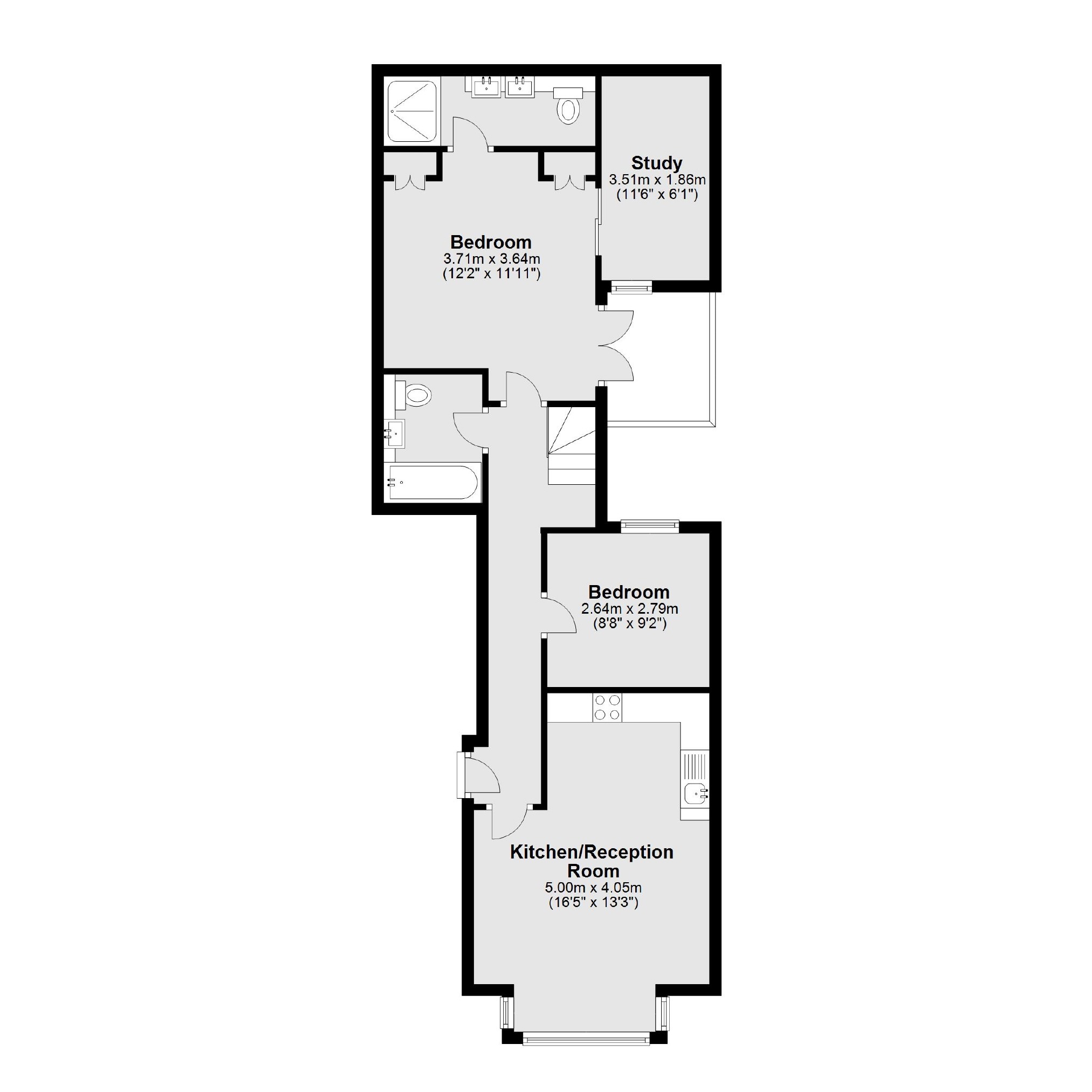 Cavendish Road, London SW12, 2 bedroom flat for sale - 63851583