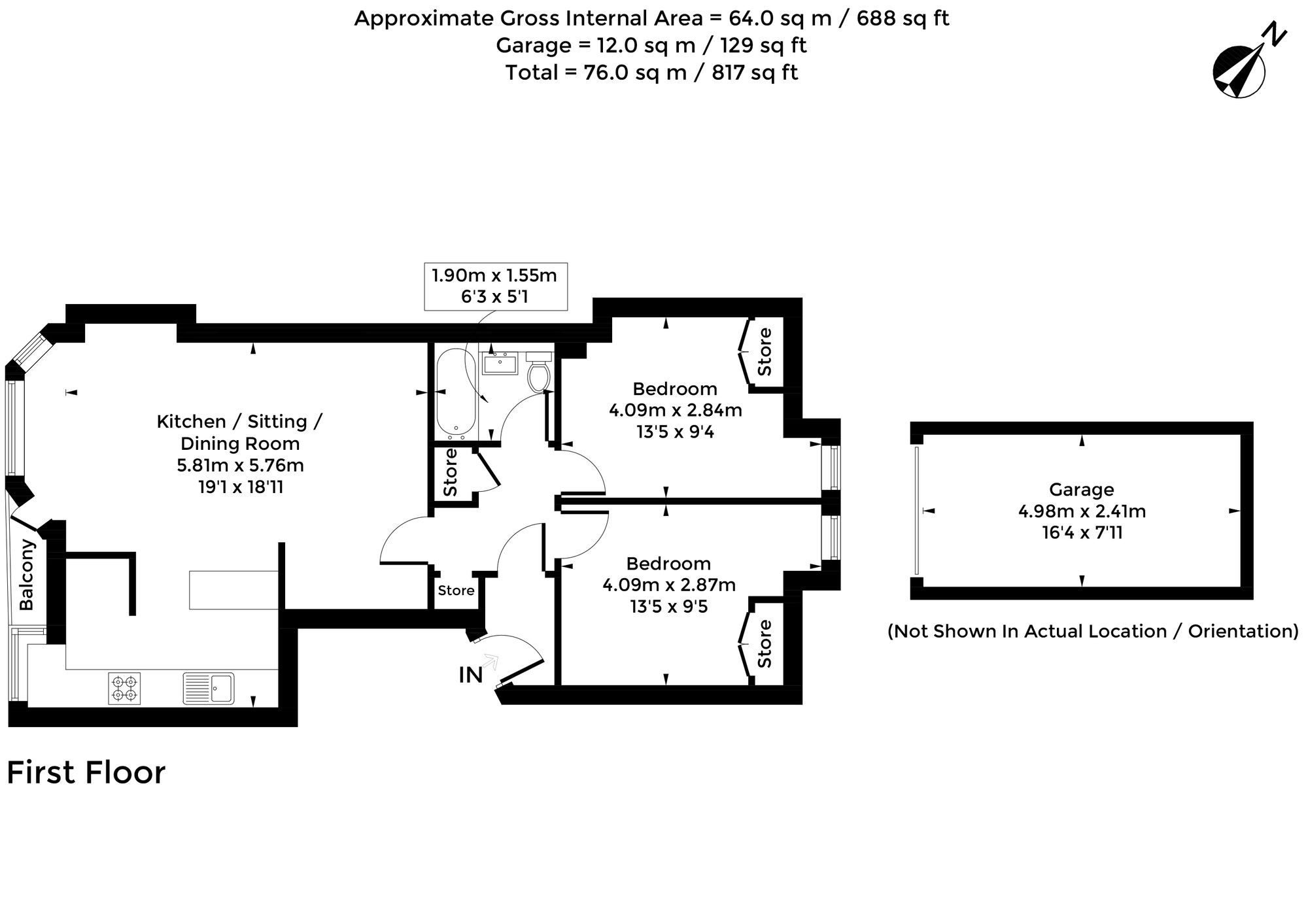 4 St. Edwards Court Oakthorpe Road, Oxford floorplan