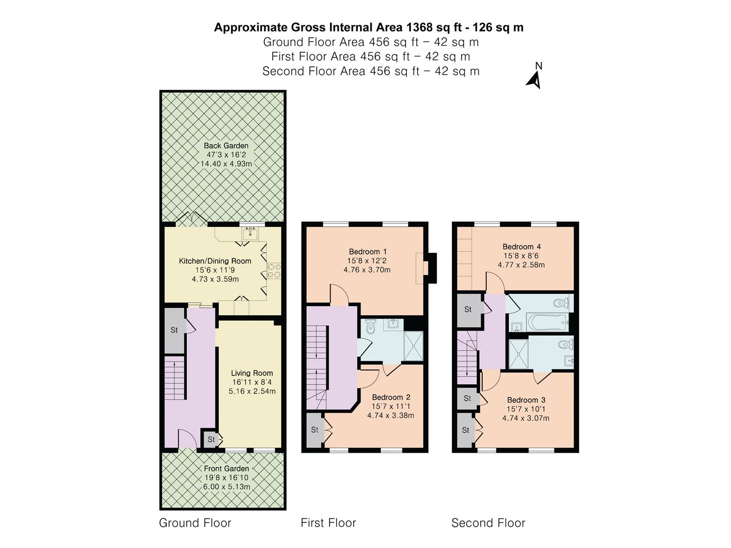 Compton Avenue, Wembley floorplan
