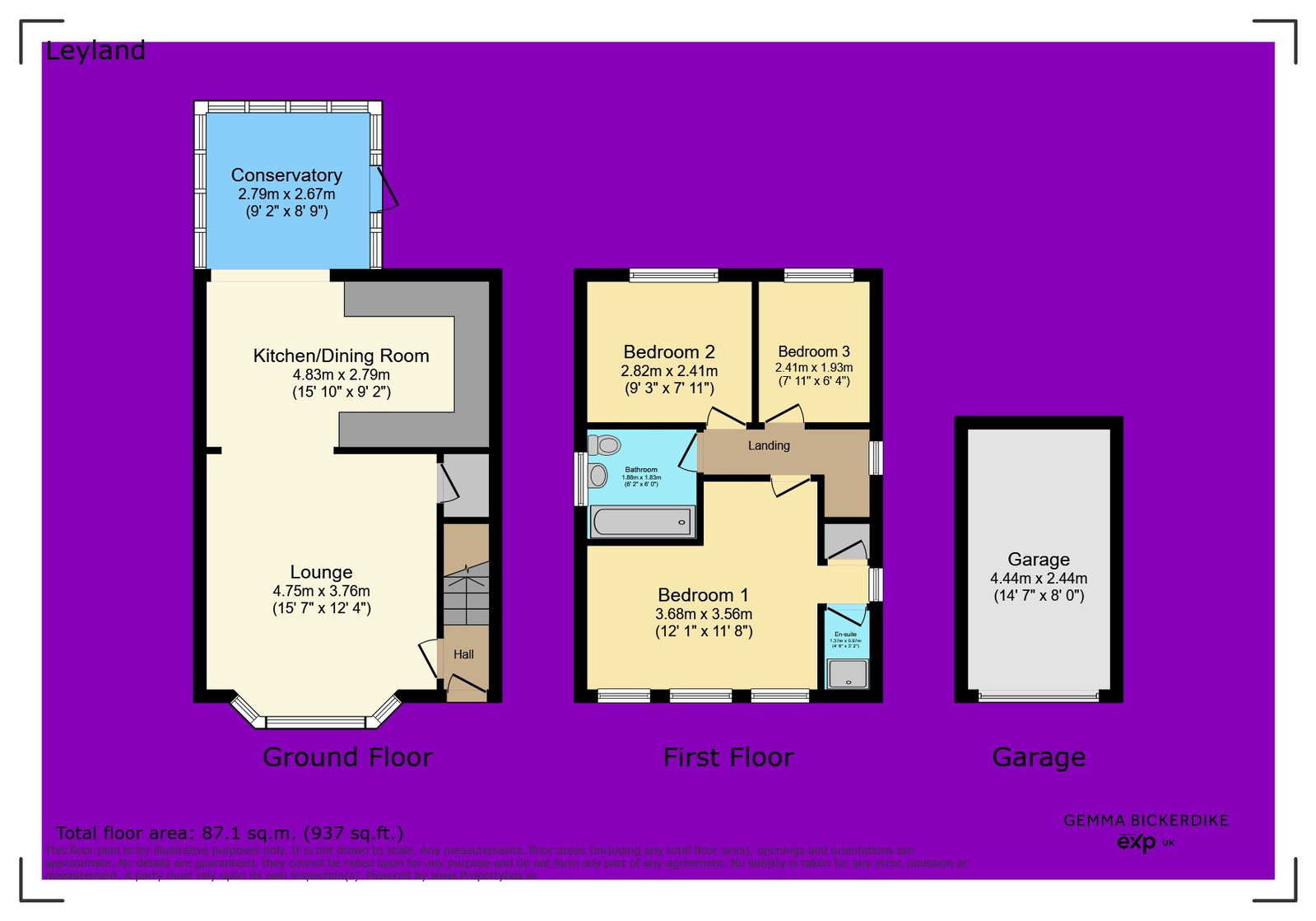 28, Farington Gate, Leyland floorplan