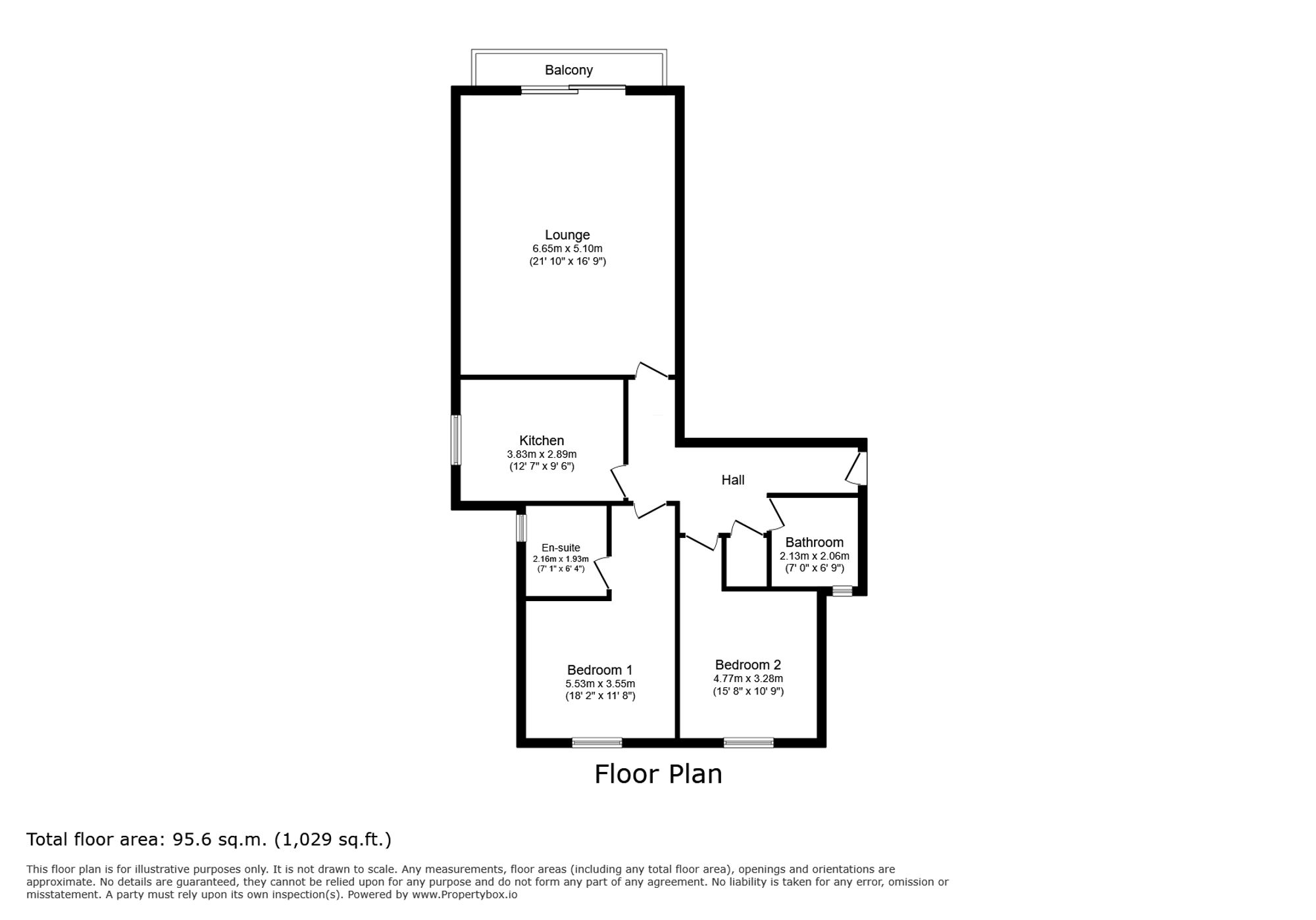 Apt 1, Belgravia Court Deganwy Road, Conwy floorplan