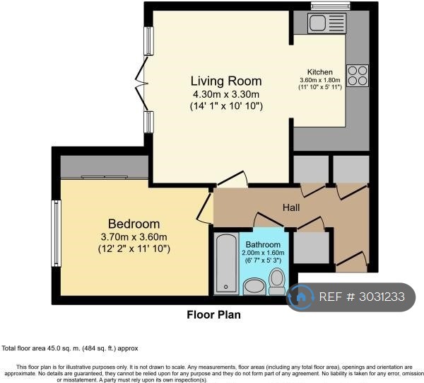 Snowfleck House, Periwood Crescent, Perivale, Greenford floorplan