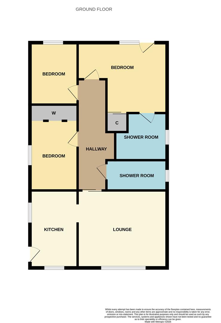 22, Pentland Park, Leven floorplan