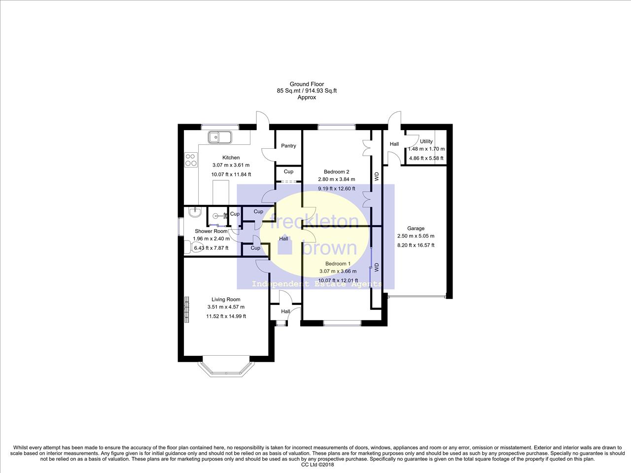 167, Chewton Street, Nottingham floorplan