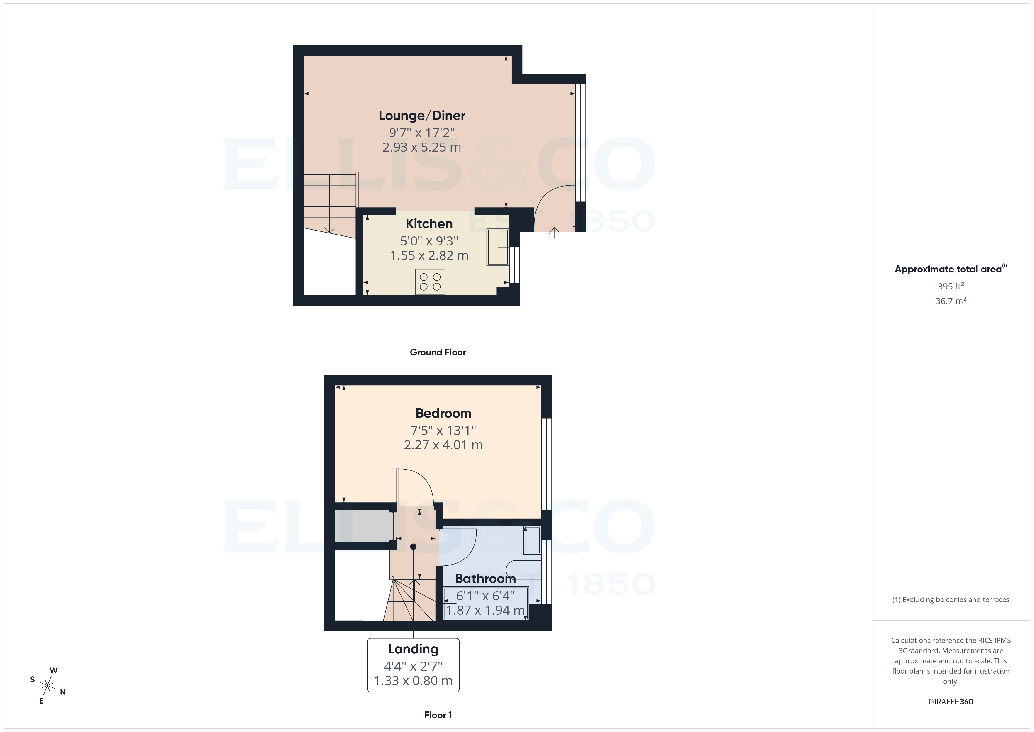 6, Horizon Close, Kent floorplan