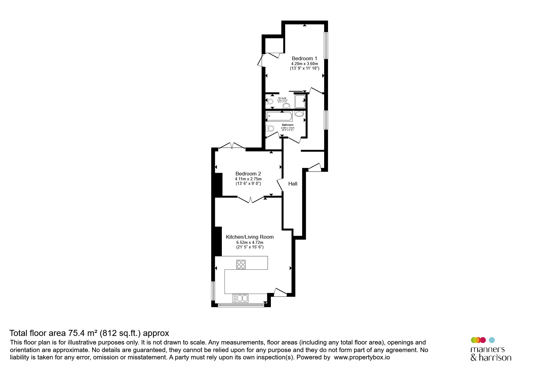 3b, Amber Street, Saltburn-By-The-Sea floorplan