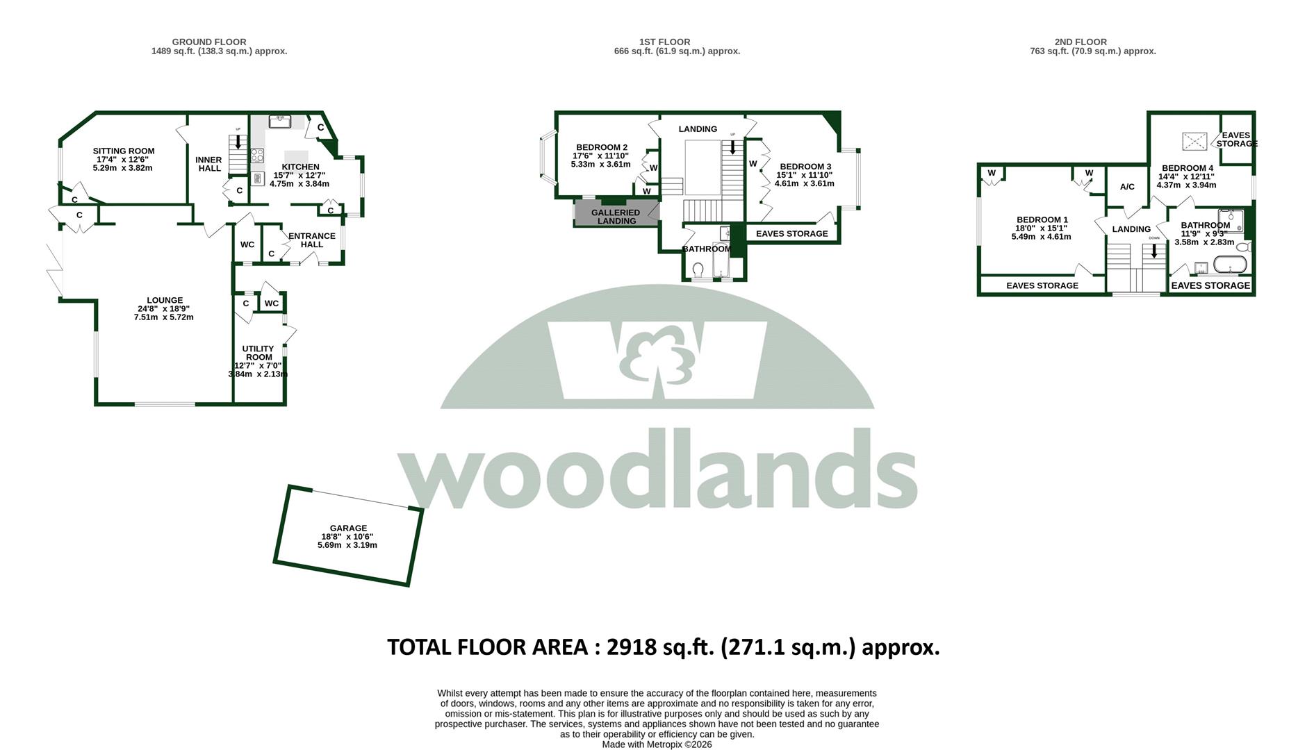 The Bell House, 9, London Road South, Merstham floorplan