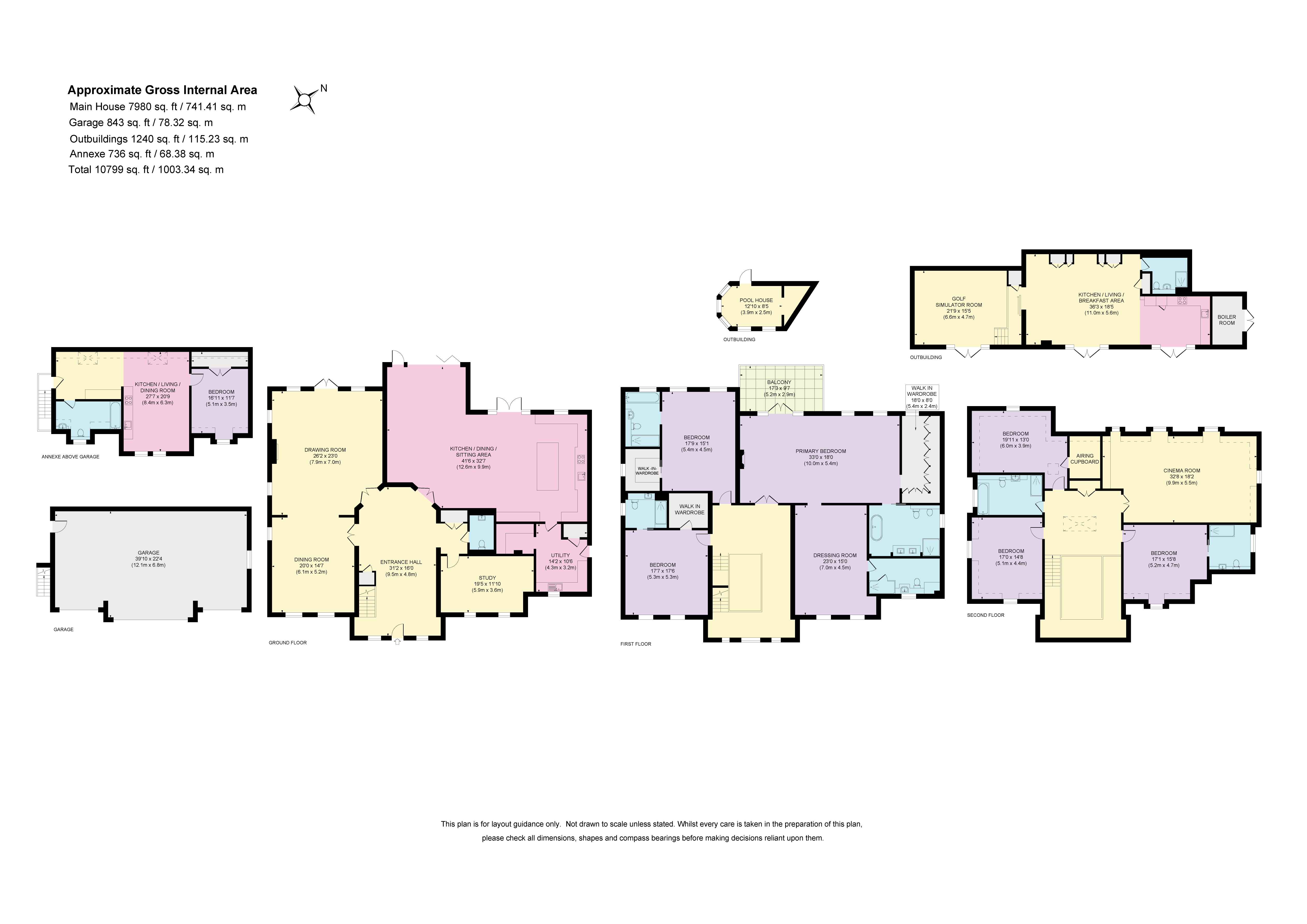 Oakwood,, Bagshot Road, Berkshire floorplan