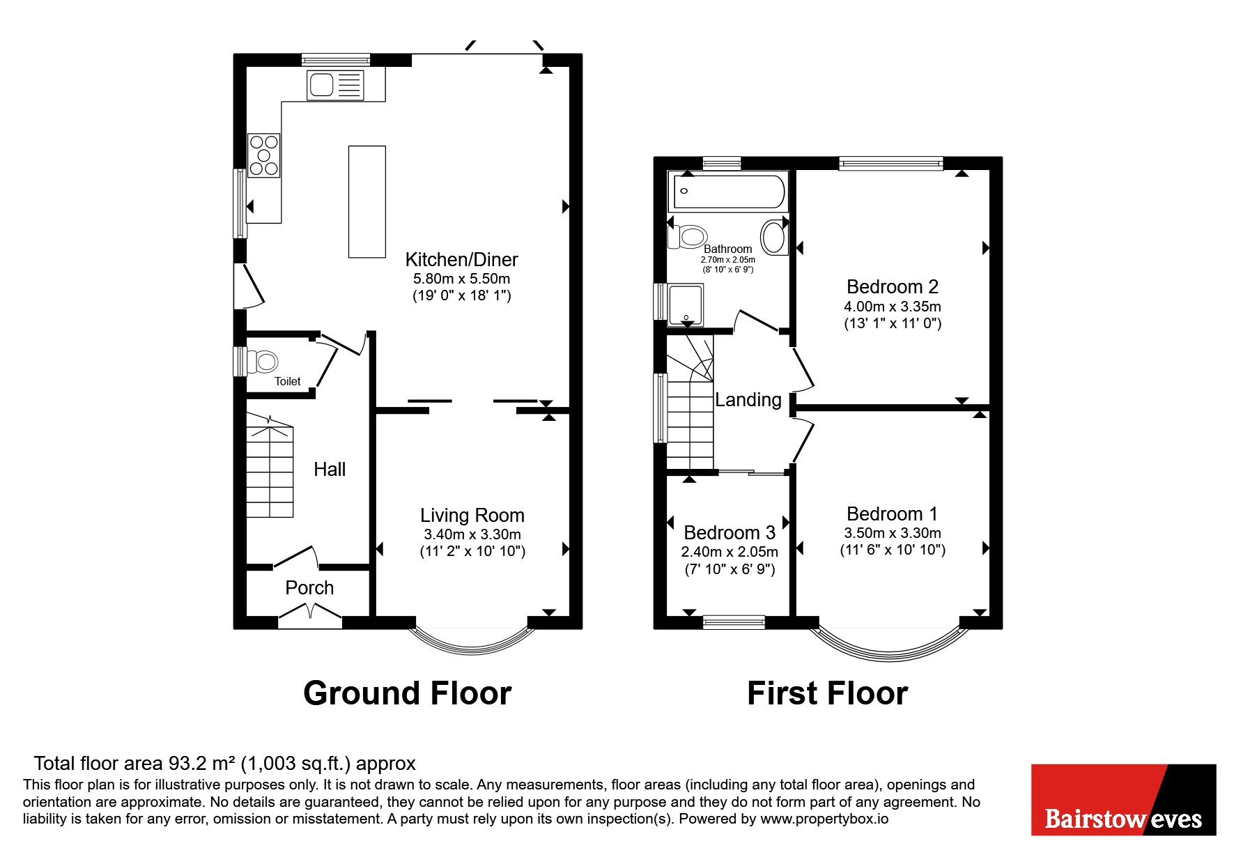 7, Hambledon Drive, Nottingham floorplan