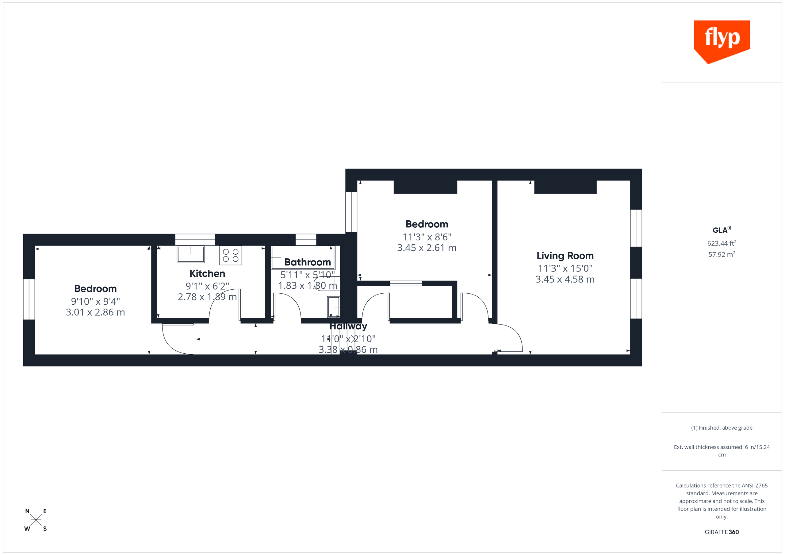 68a Danbrook Road, London floorplan