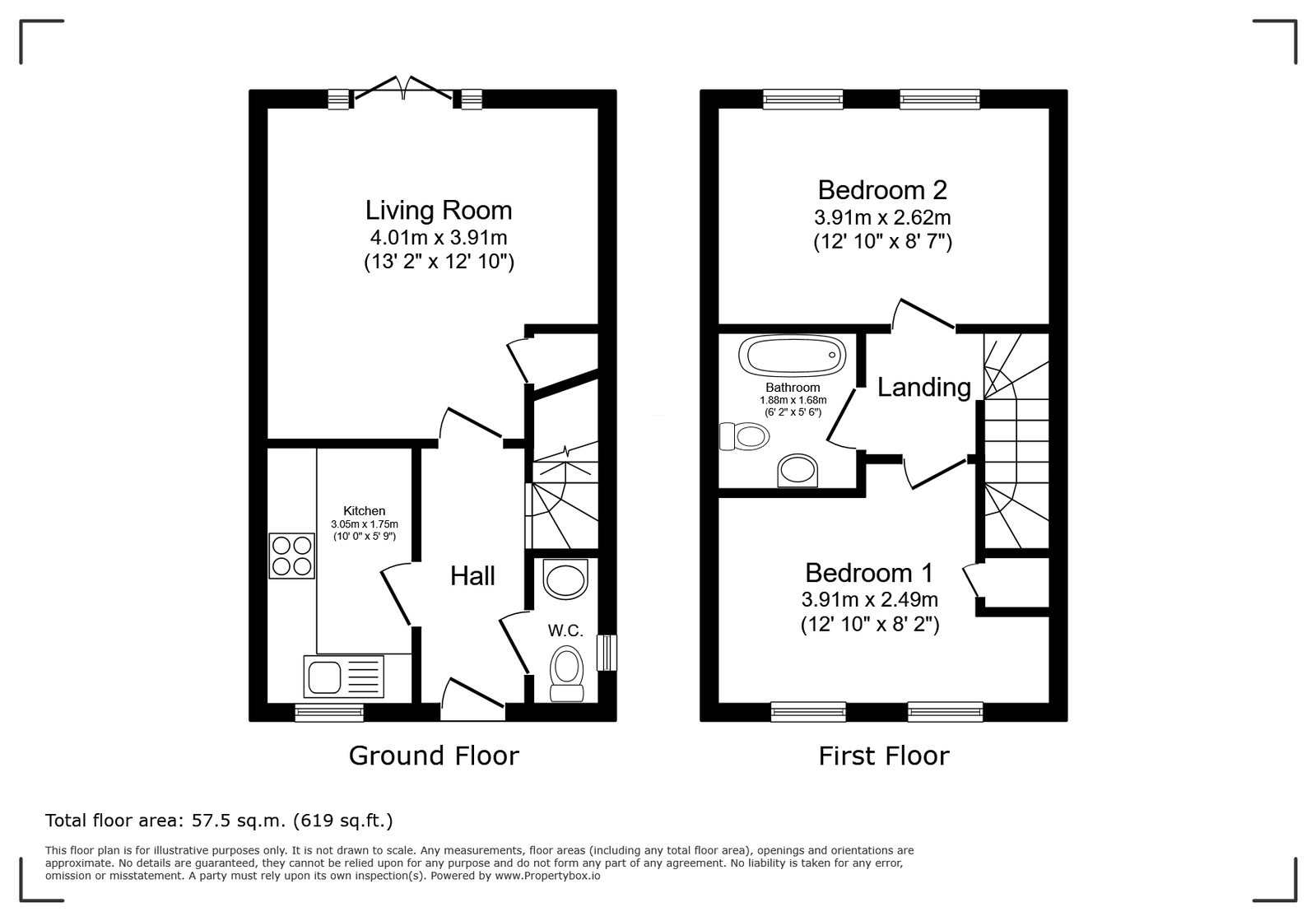 28 Hewers Way, Edwinstowe floorplan