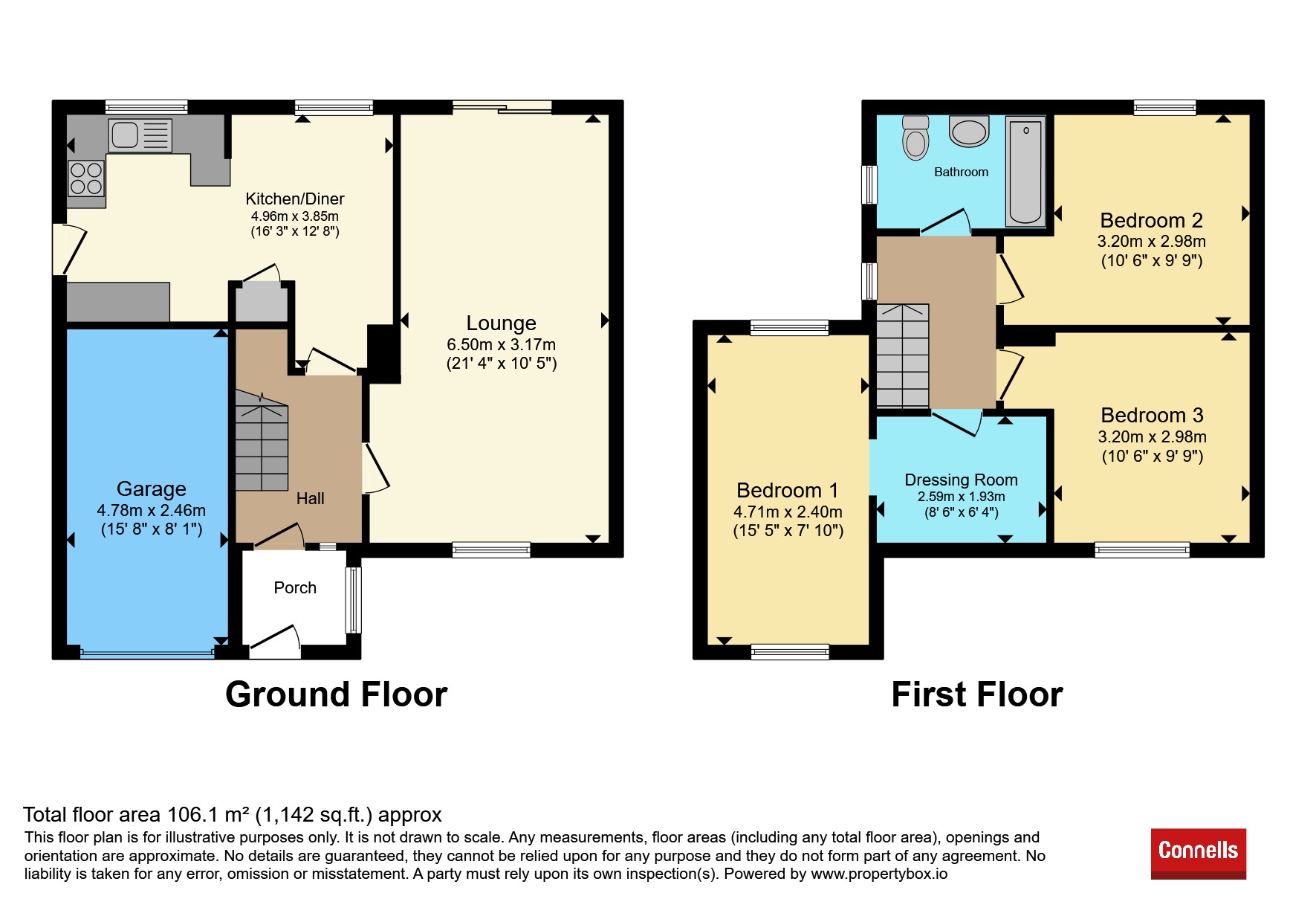 65, Wellfield Road, Burton-On-Trent floorplan