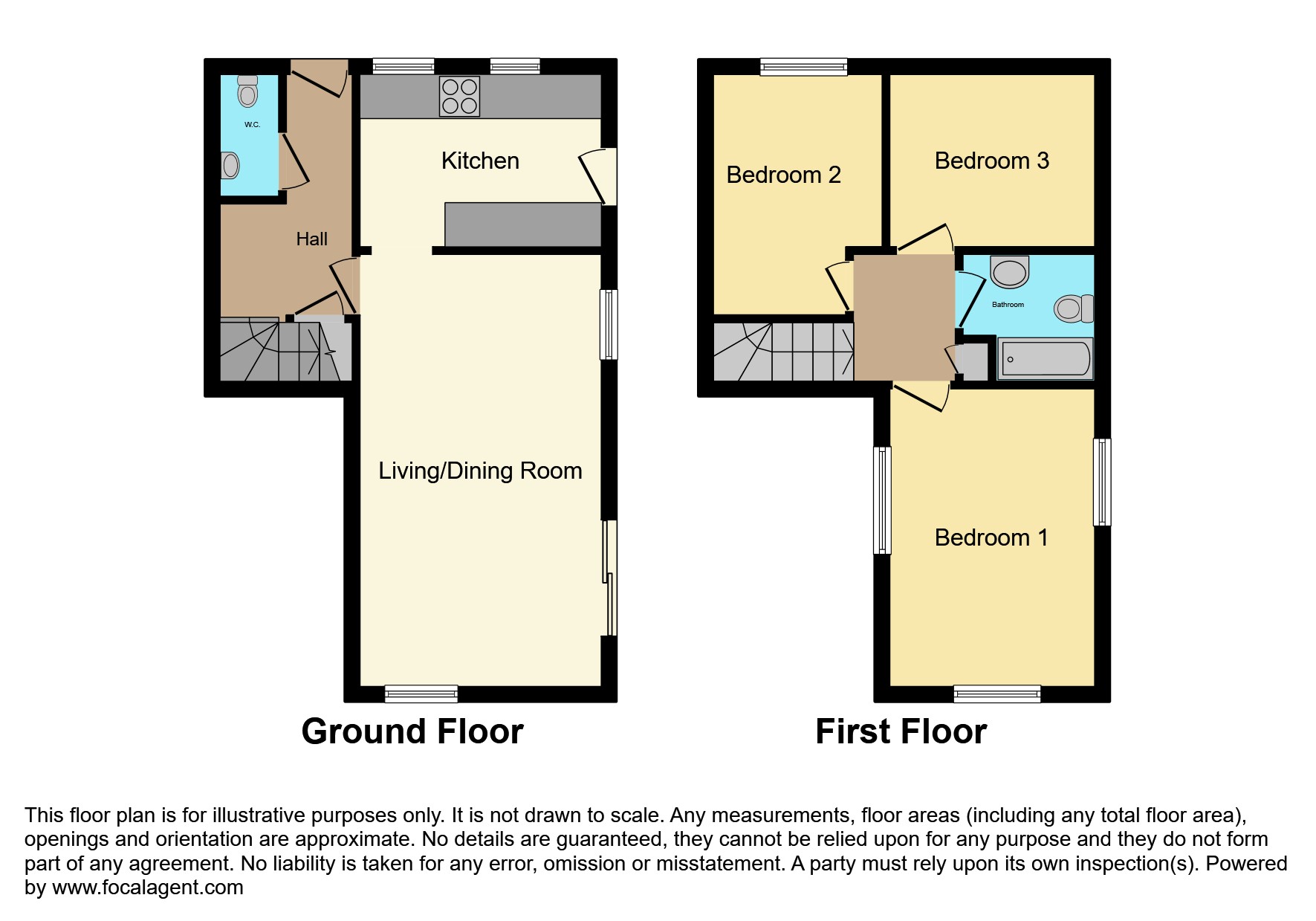 6, Old High Town, Ross-on-wye floorplan