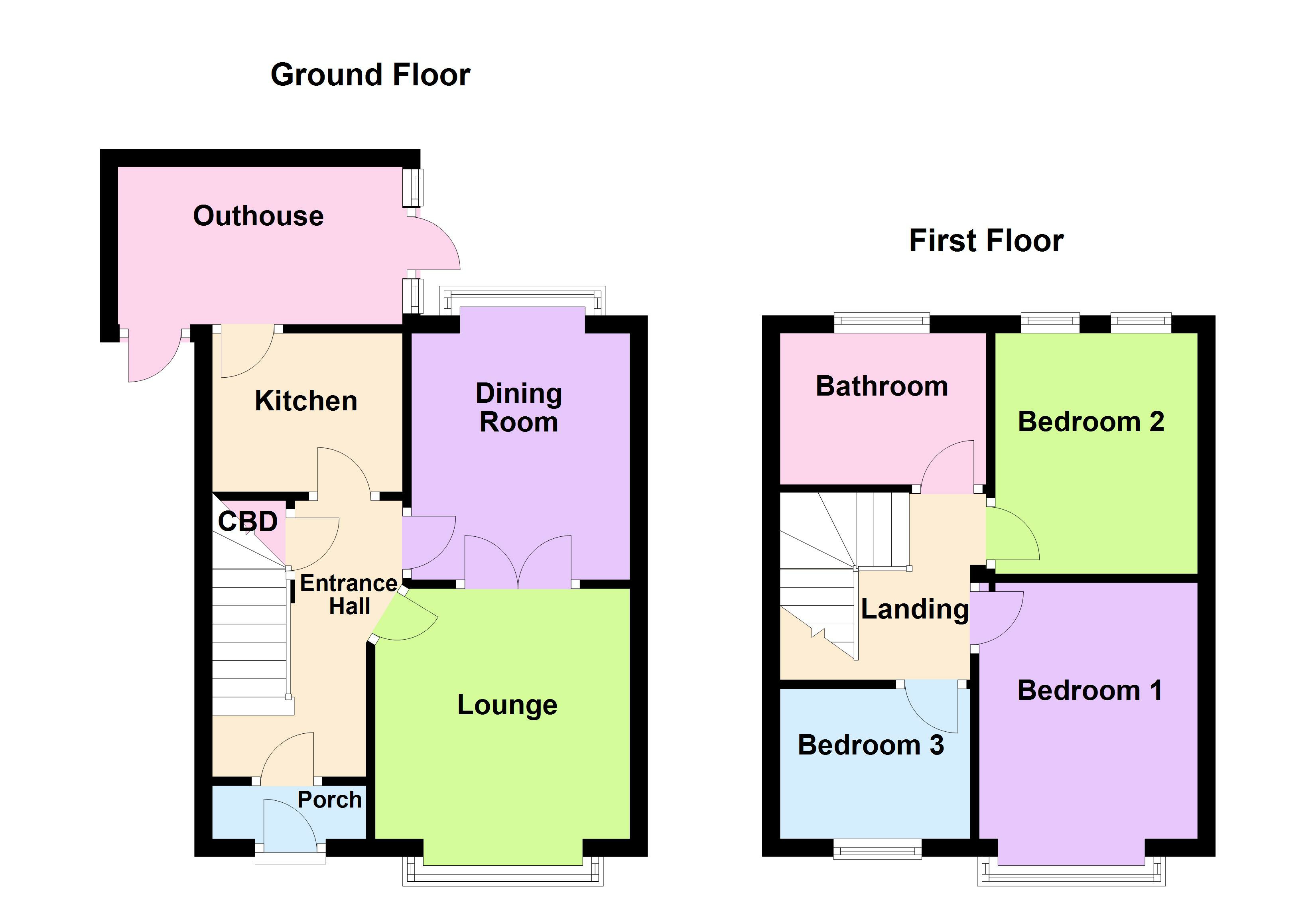 11, Harrowden Road, Doncaster floorplan