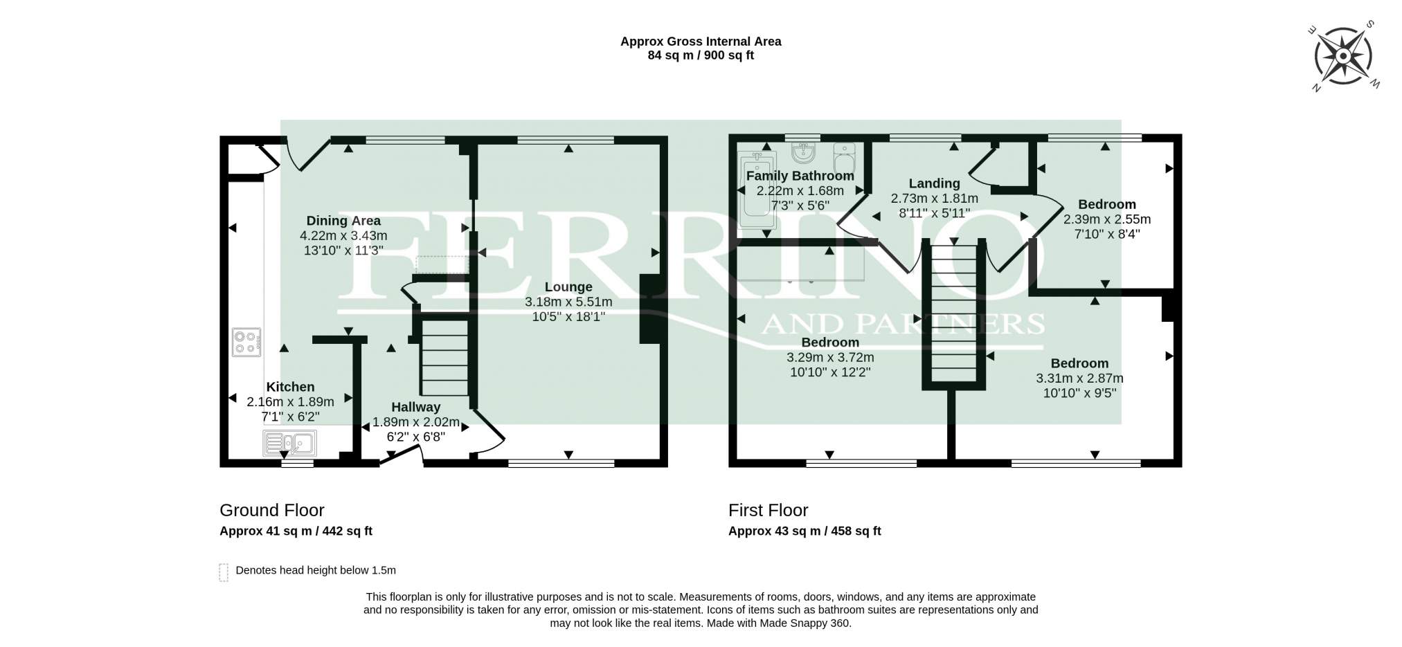 55, Eastern Avenue, Mitcheldean floorplan