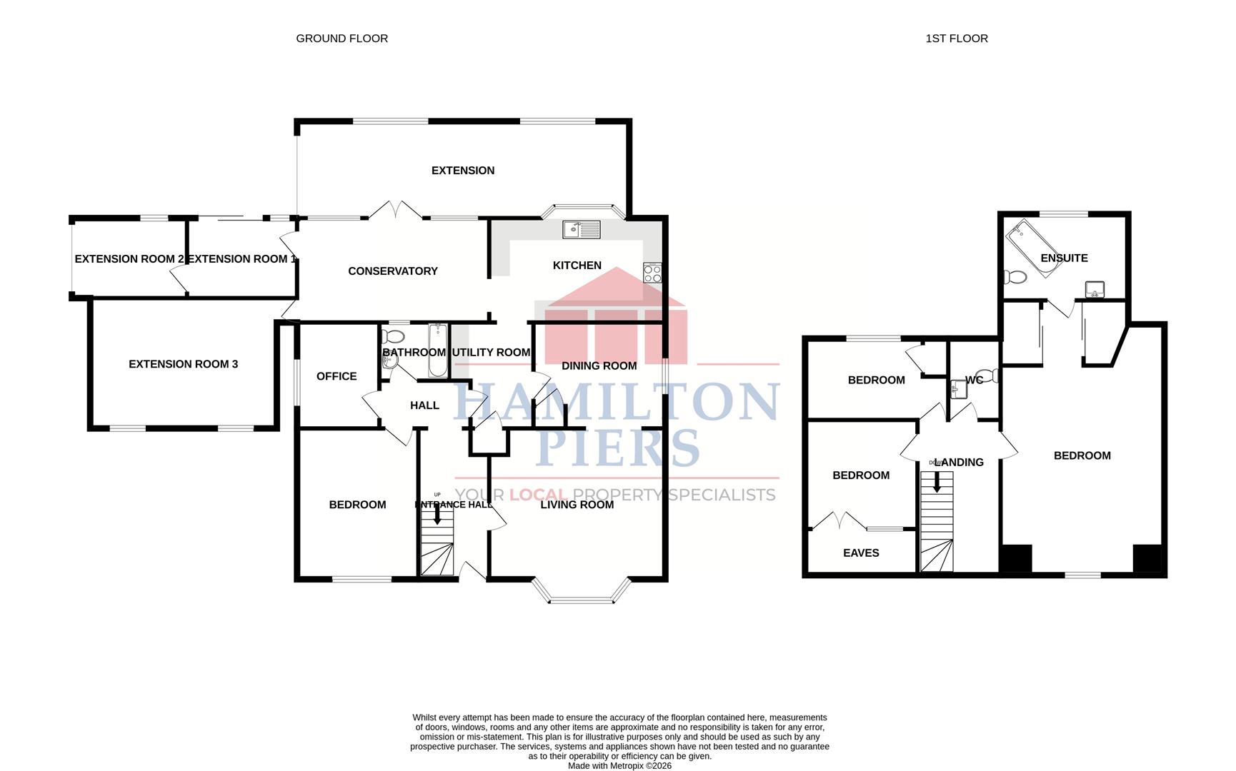17, Berwick Avenue, Chelmsford floorplan