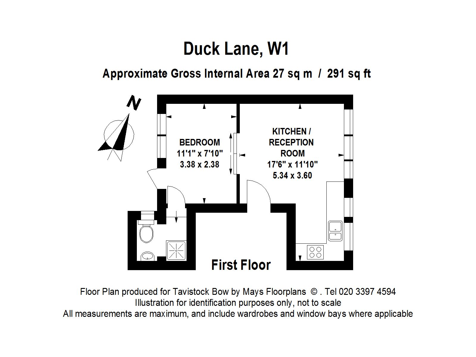 1 Bedrooms Flat to rent in Duck Lane, London W1F