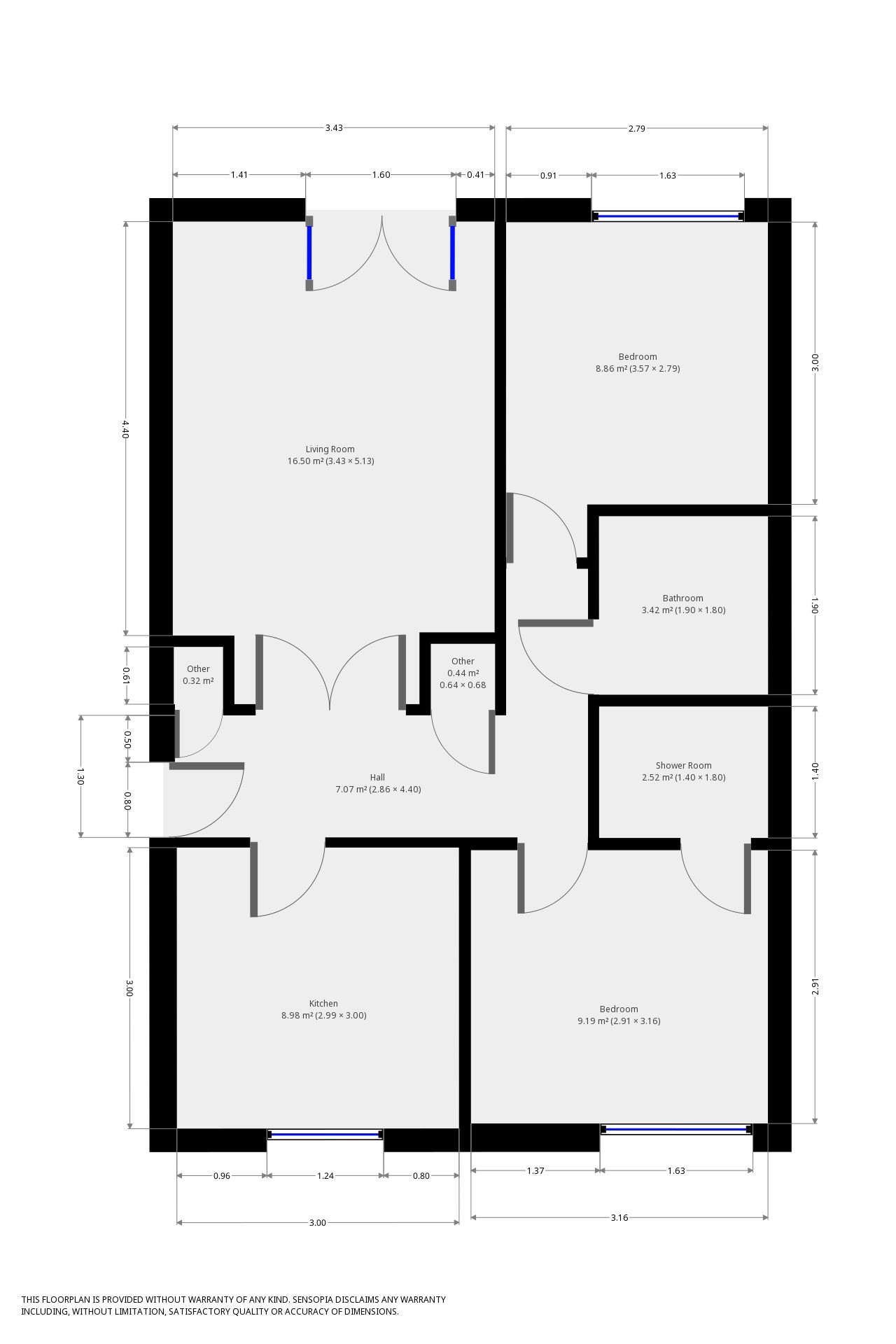 2 Bedrooms Flat for sale in Hollinshead House, Bailey Avenue, Lytham St. Annes, Lancashire FY8