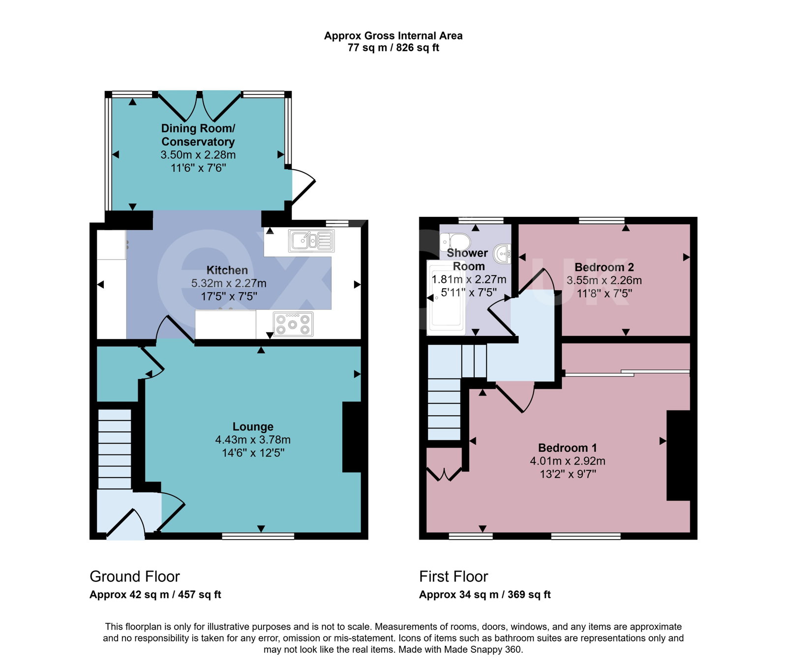5, Longstone Road, Paignton floorplan