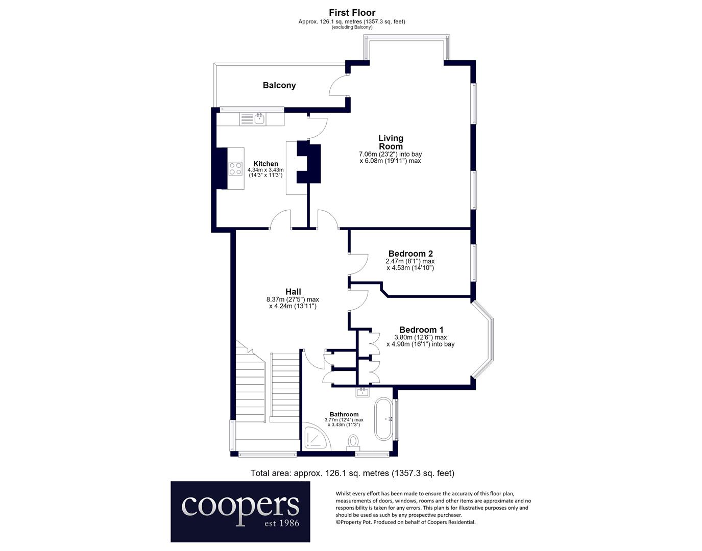 2, Eastcote Place, Pinner floorplan