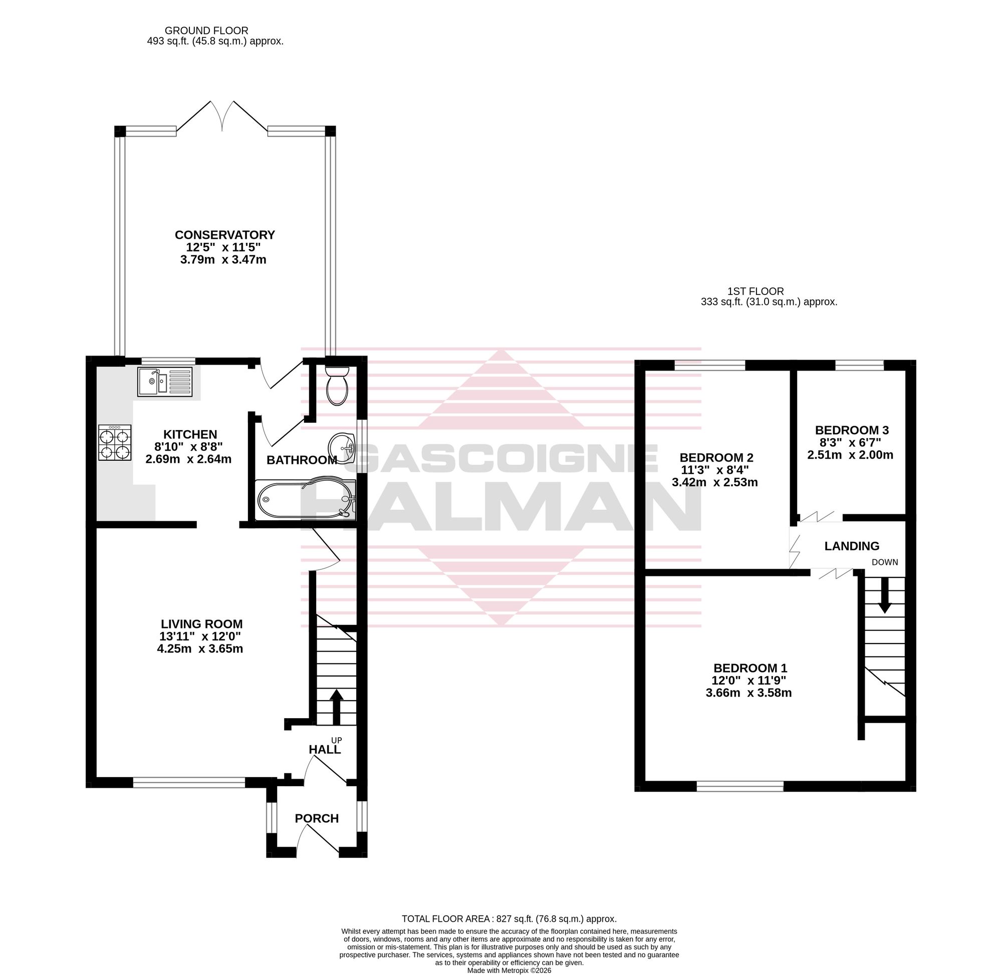 42 Weldon Crescent, Stockport floorplan
