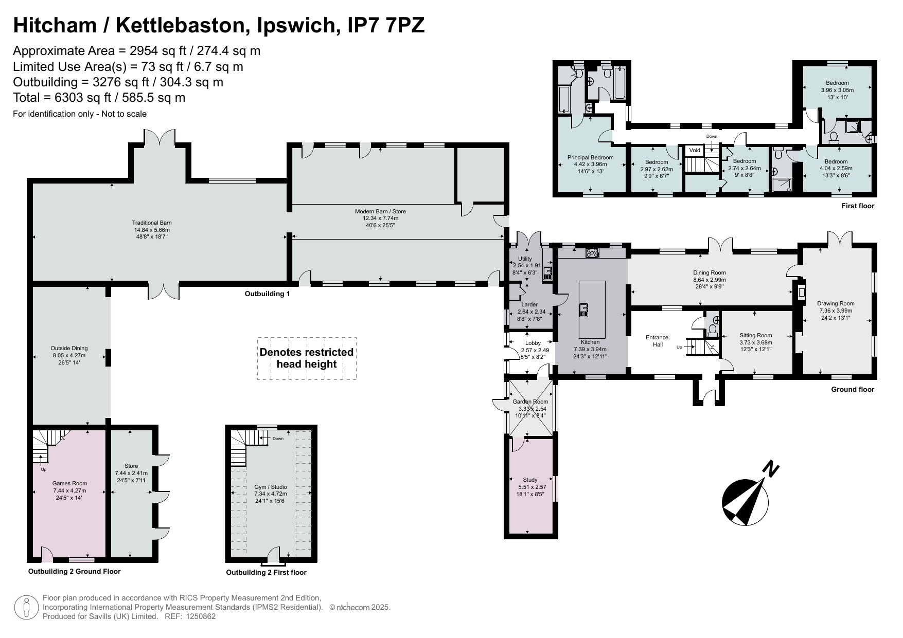 Boxtree Farm,, Kettlebaston / Hitcham, Suffolk floorplan