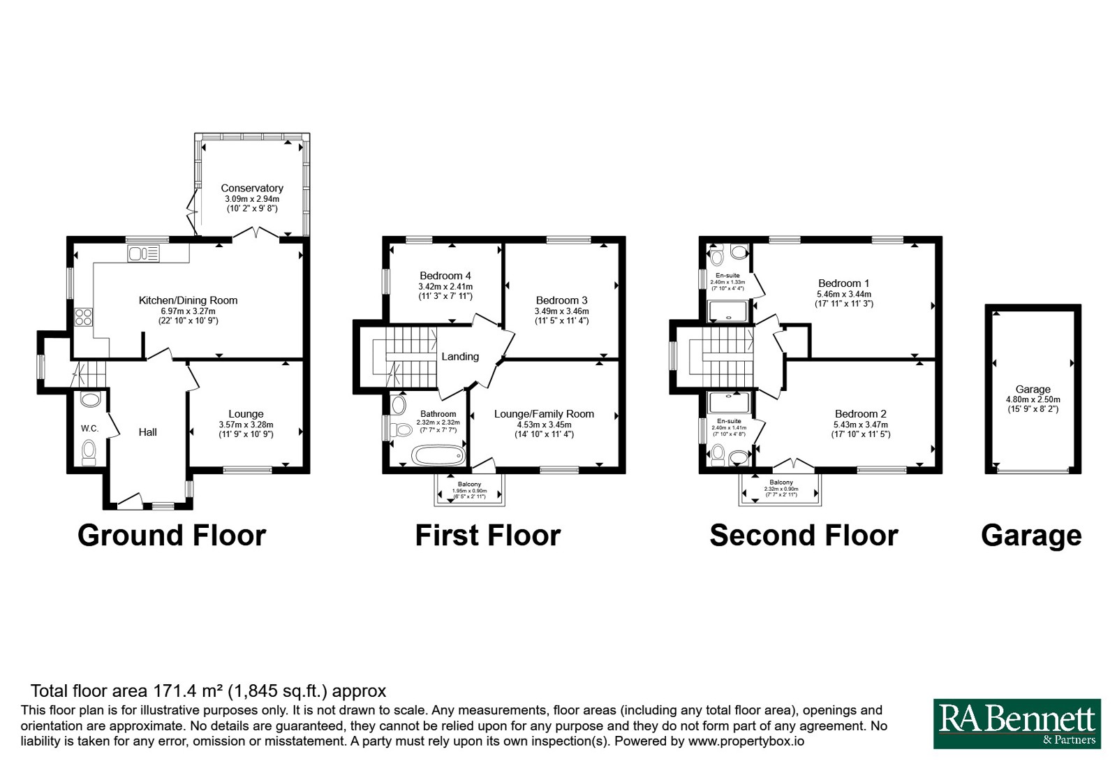 41, Fairford Road, Gloucestershire floorplan