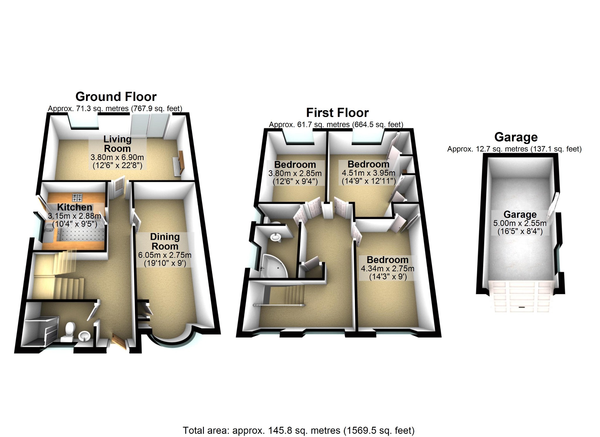 3 Bedrooms Semi-detached house for sale in Kennel Ride, Ascot SL5