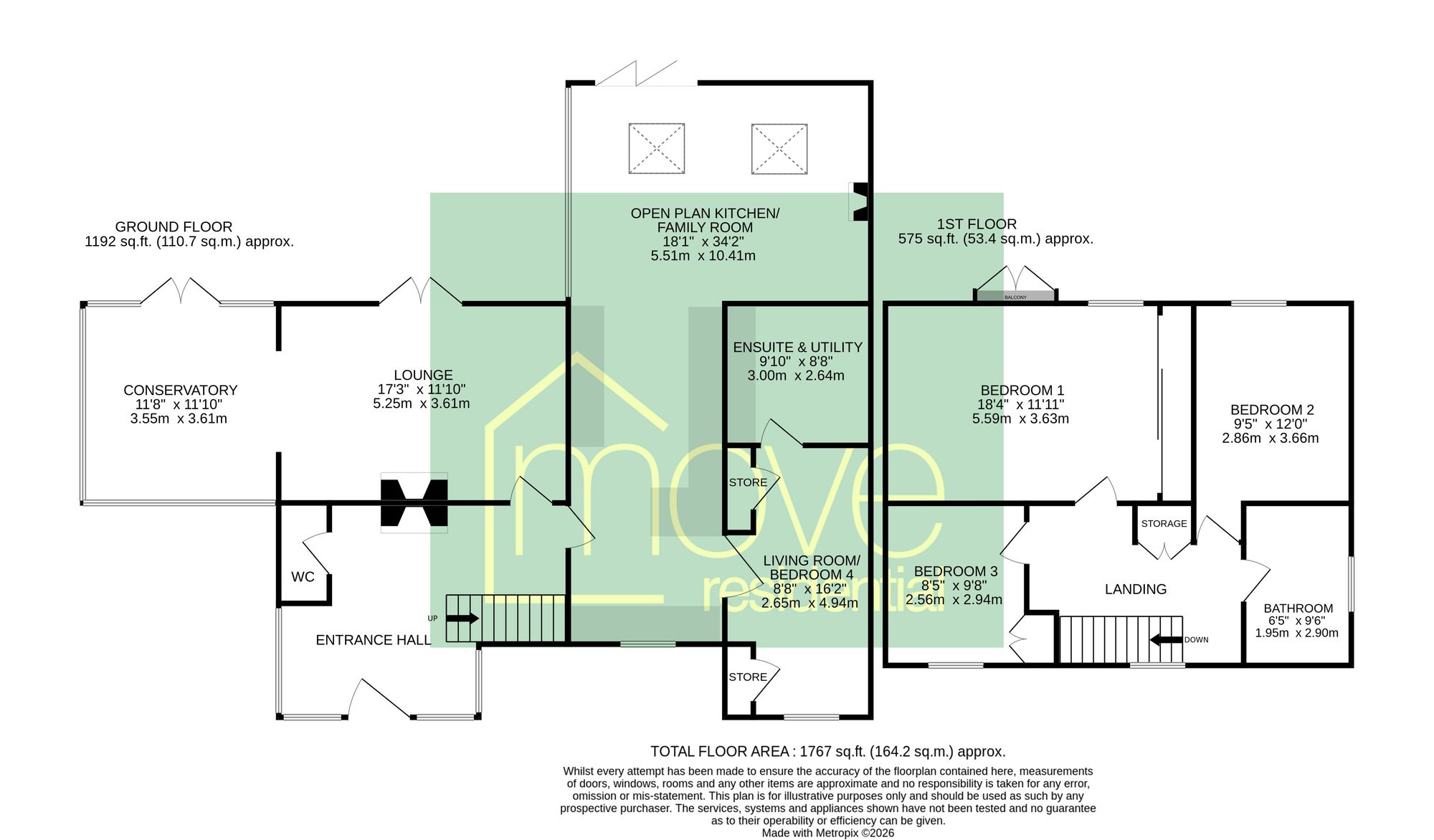 1 Heathdale, Wirral floorplan