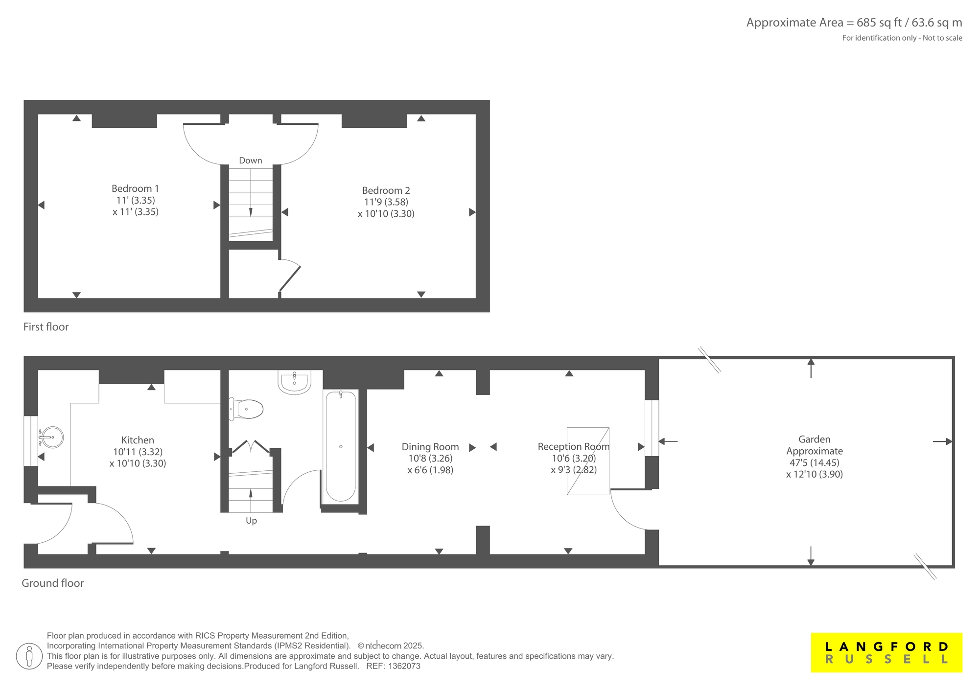 Wellington Road, Orpington floorplan