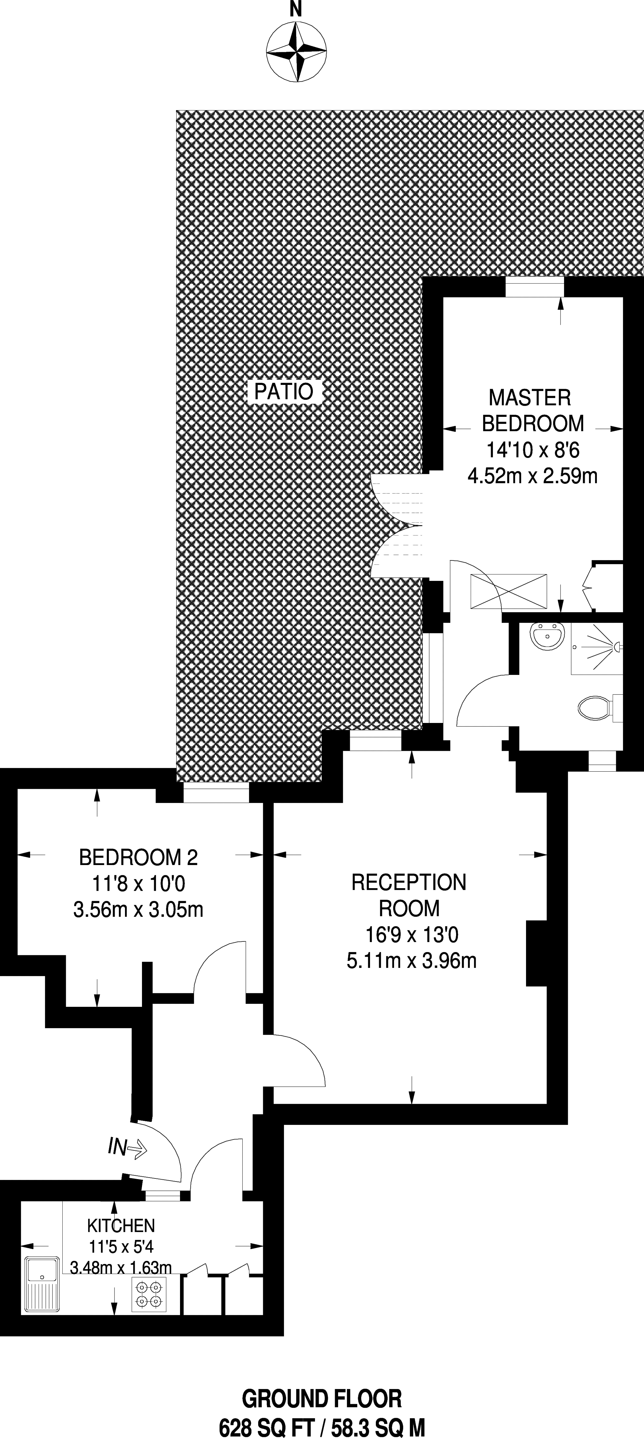 2 Bedrooms Flat for sale in Madeley Road, Ealing Broadway W5