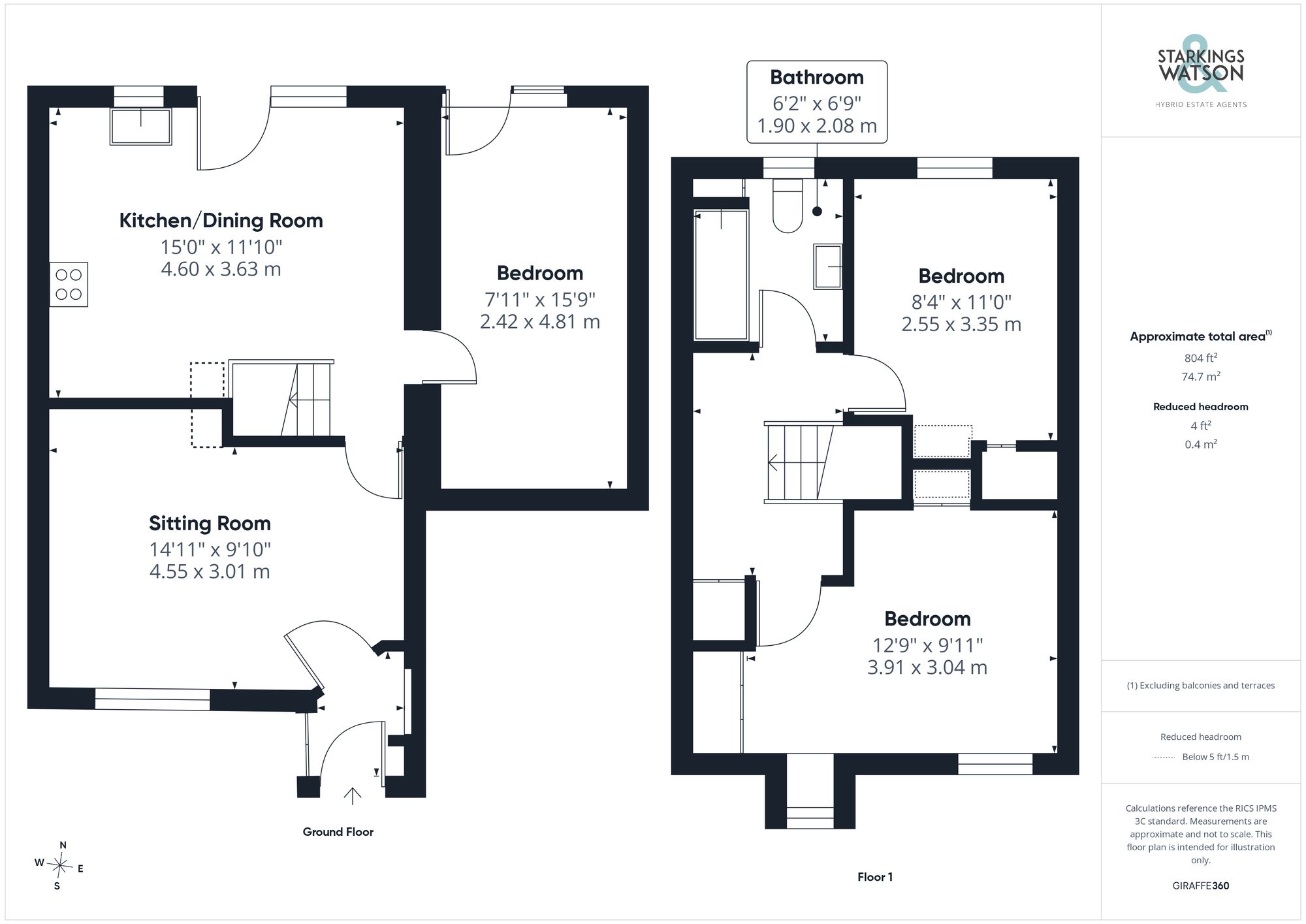 13 Thames Way, Great Yarmouth floorplan