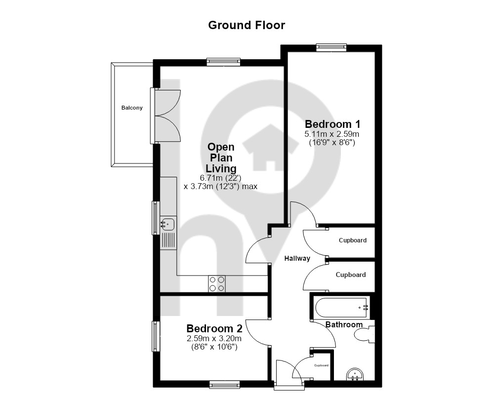 11, Aspen Drive, Sheerness floorplan
