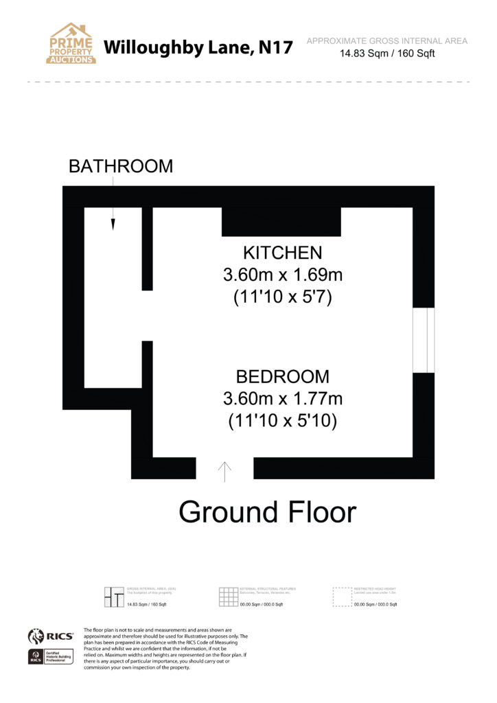 Willoughby Lane, London floorplan