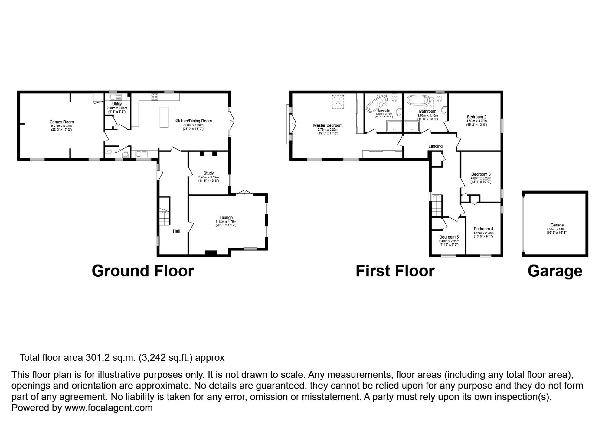 46 Turnor Road, Grantham floorplan